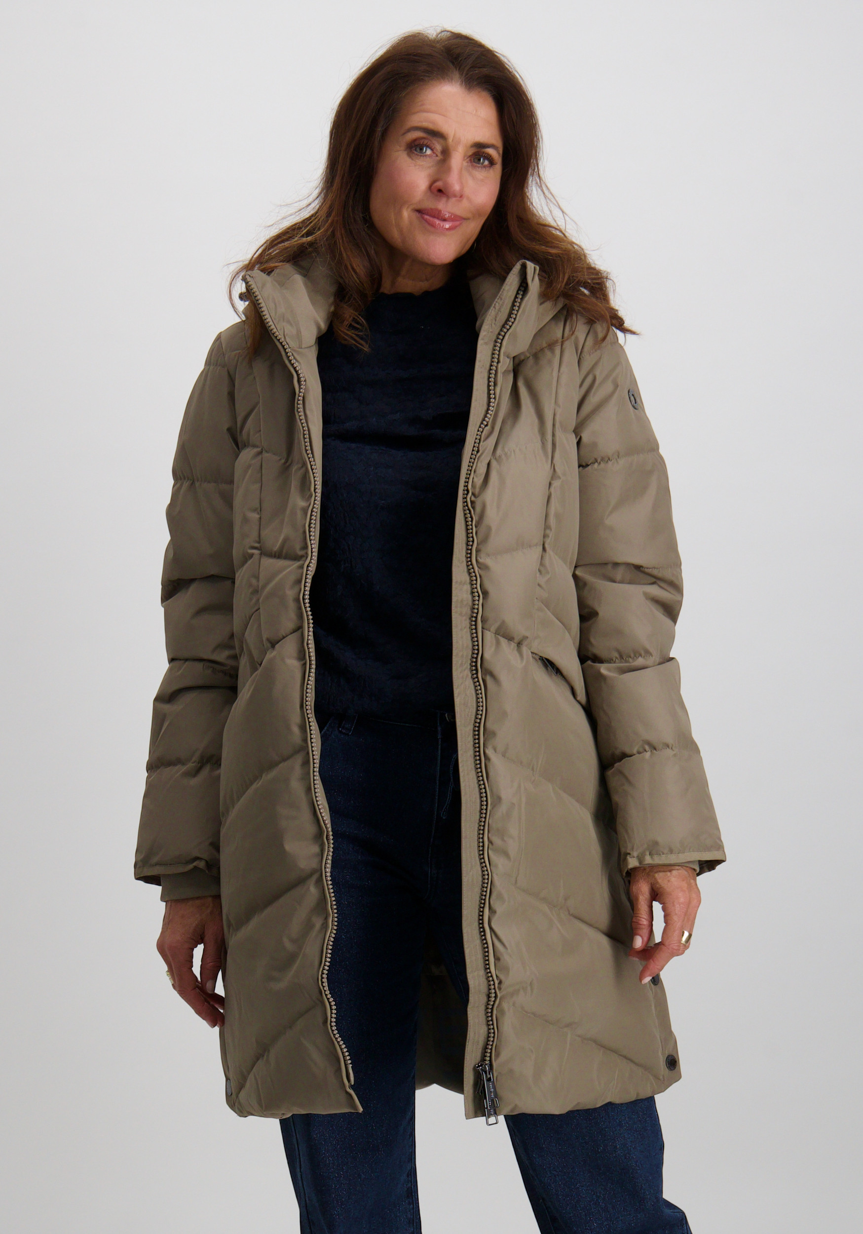 Covered - Romath Winterjas Adele2 L60390 Khaki