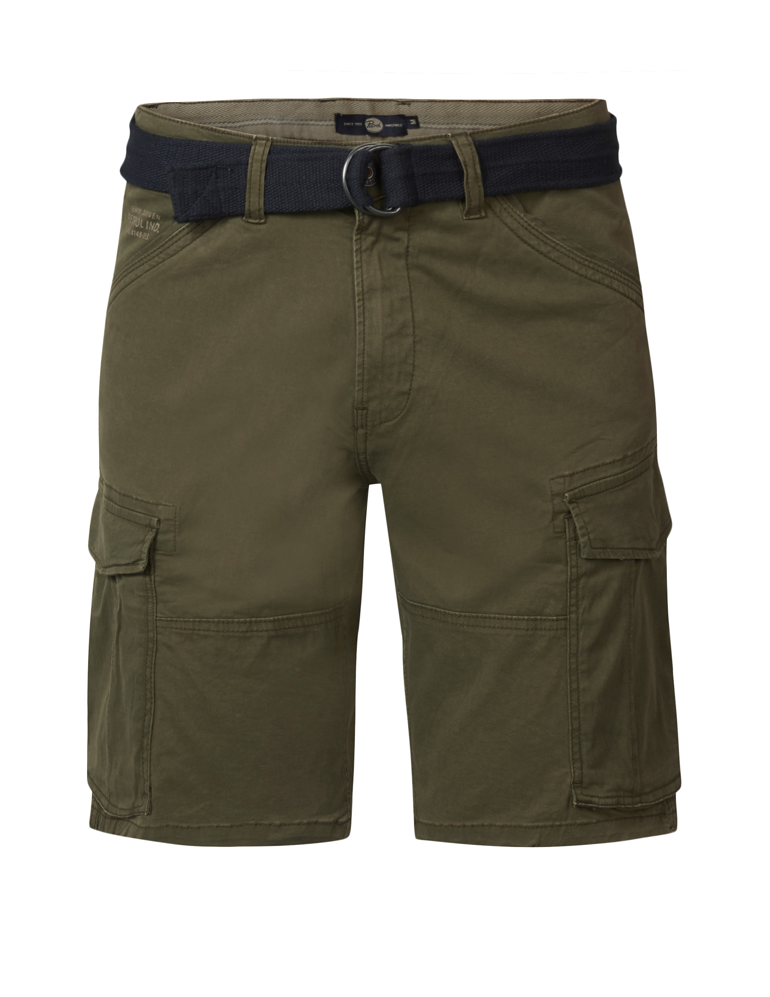 Petrol Korte broek cargo M-1040-SHO536 Donker groen