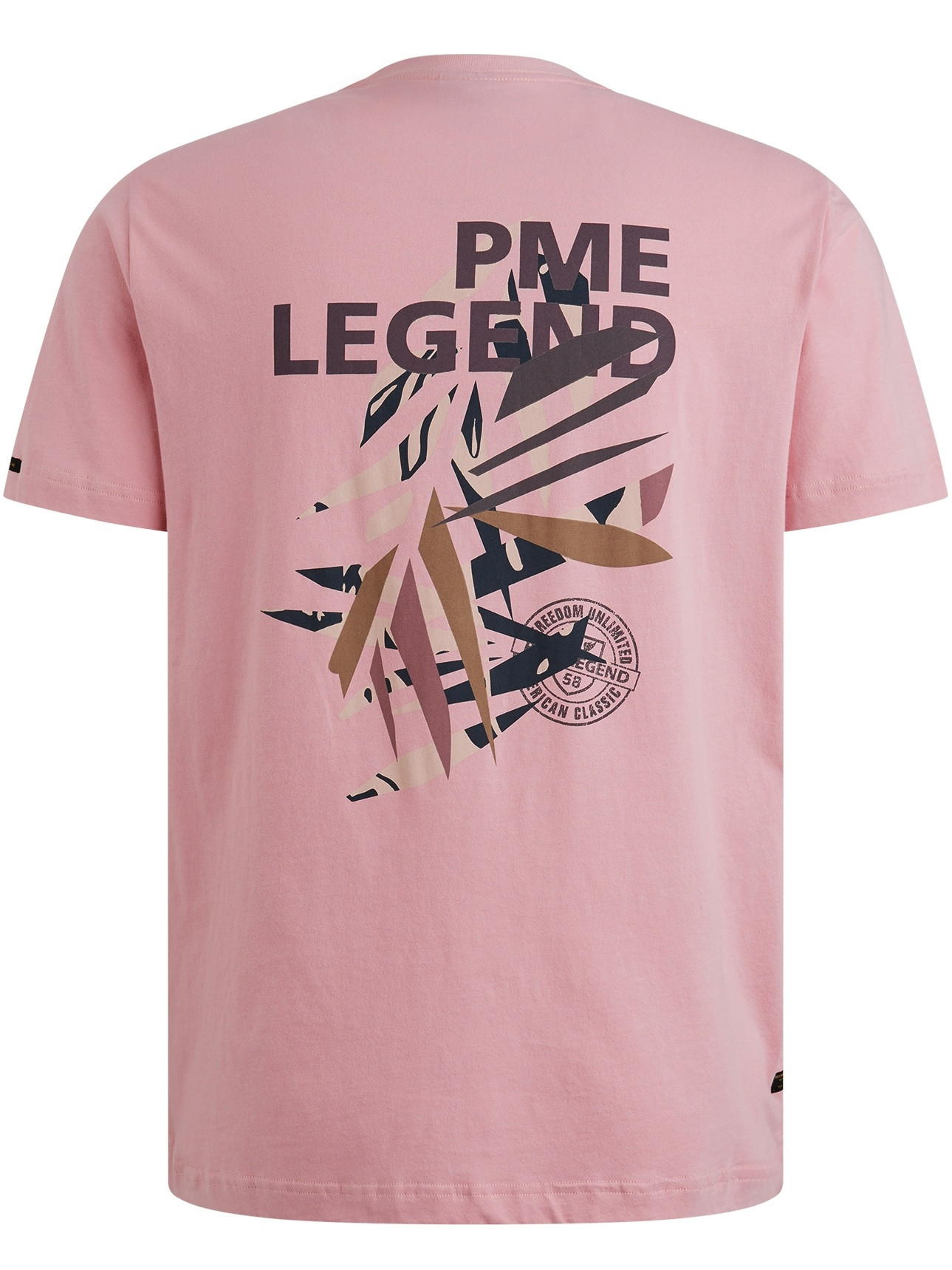 PME Legend T-shirt printed PTSS2505571 Roze