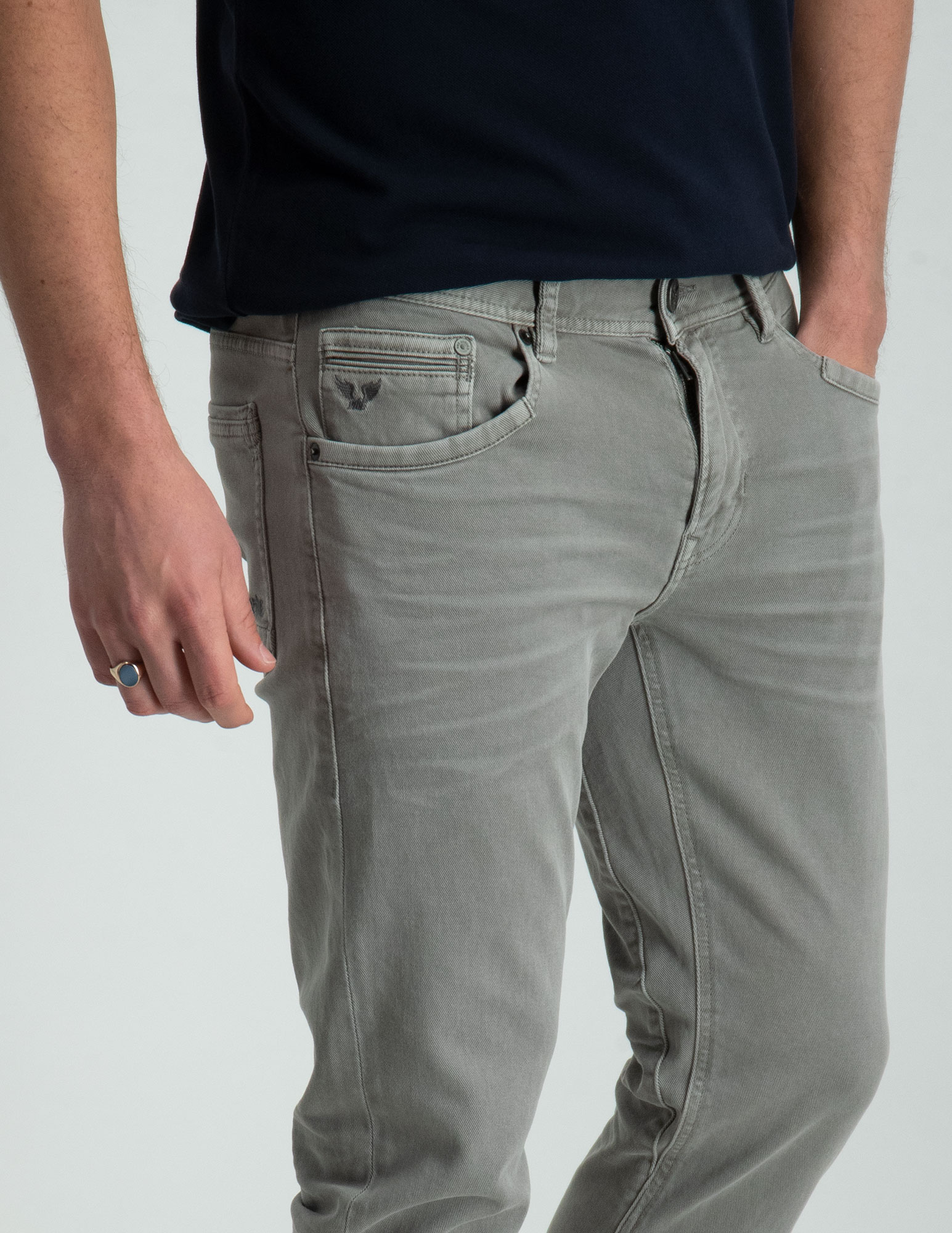 PME Legend Jeans Tailwheel PTR2302621-9056 Midden grijs