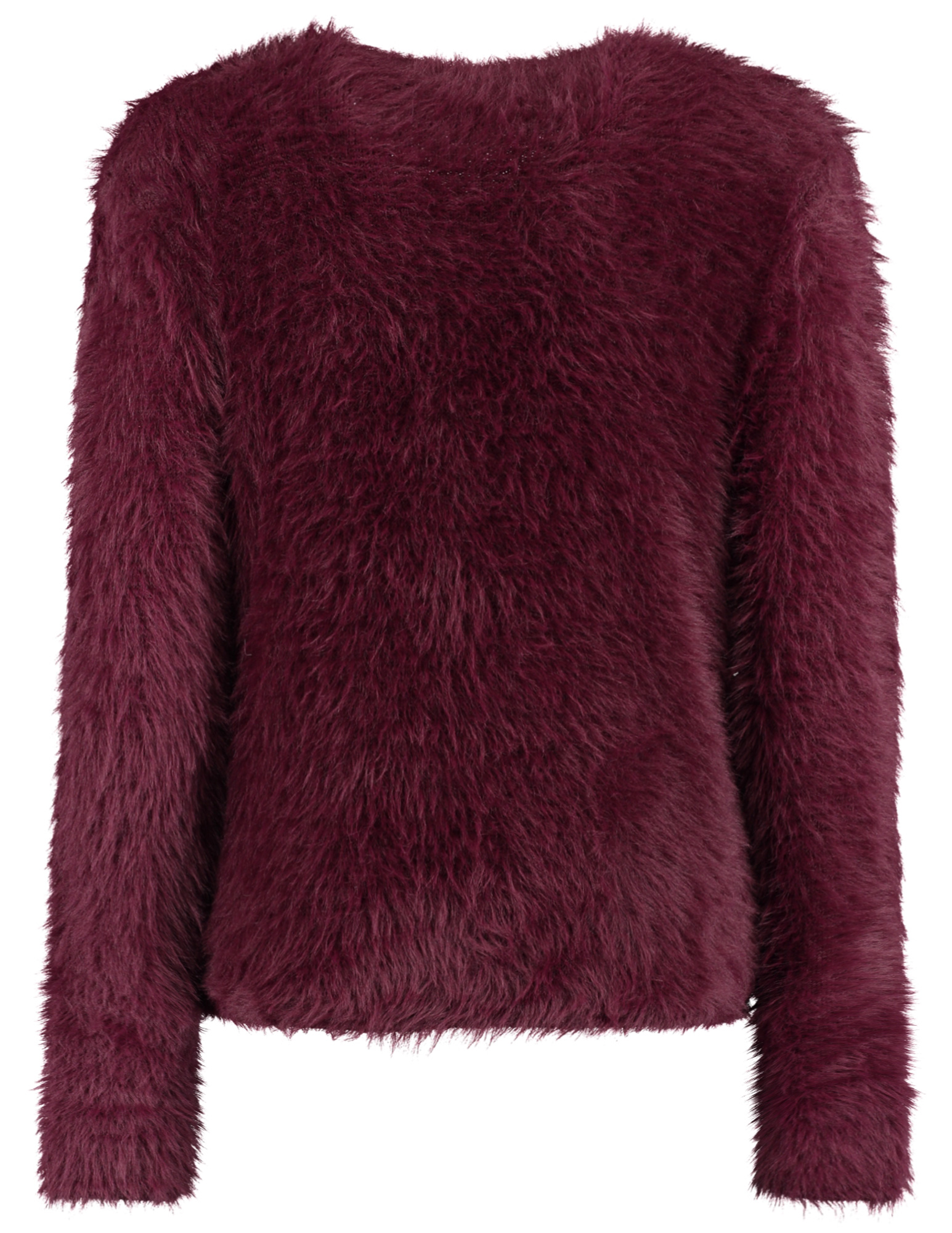 Vero moda Vest Fluffy 10337471 Bordeaux
