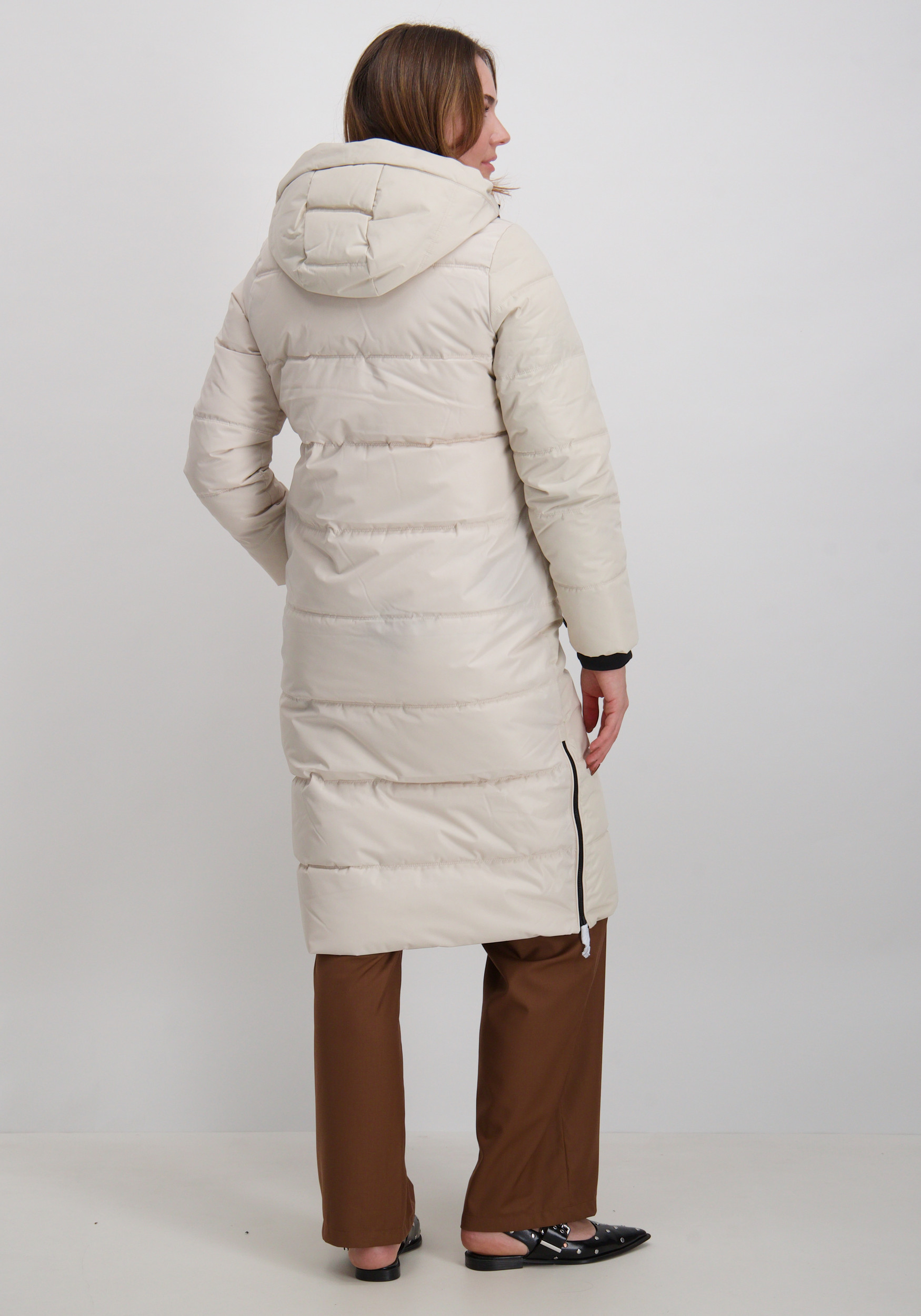 Covered - Romath Winterjas Julia 2  L60412 Ecru