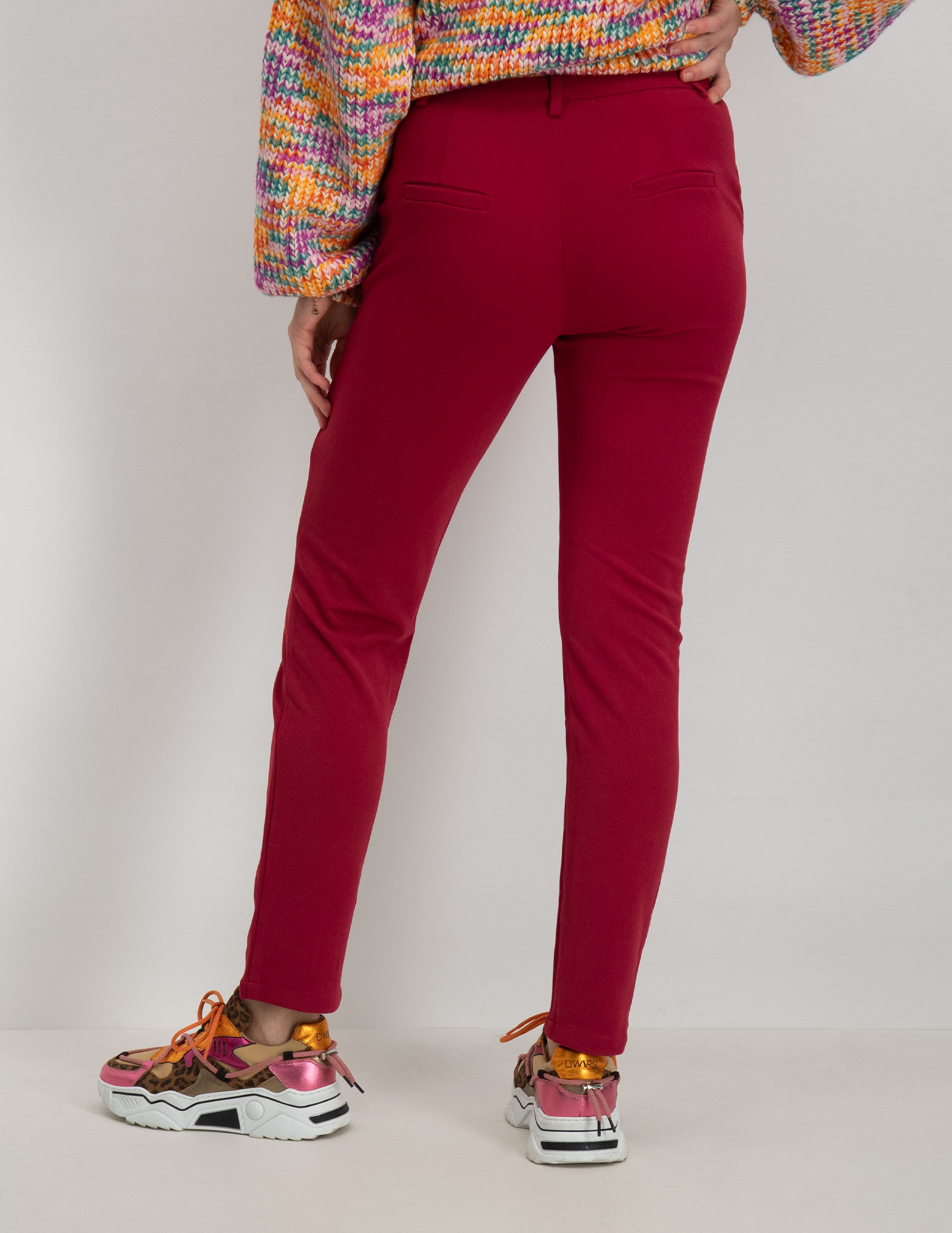 Lofty Manner Broek Odessa Bordeaux