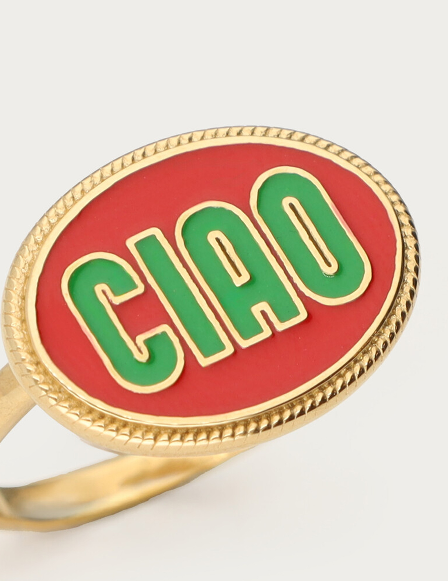 My Jewellery Ciao rode ring MJ16099 Goud