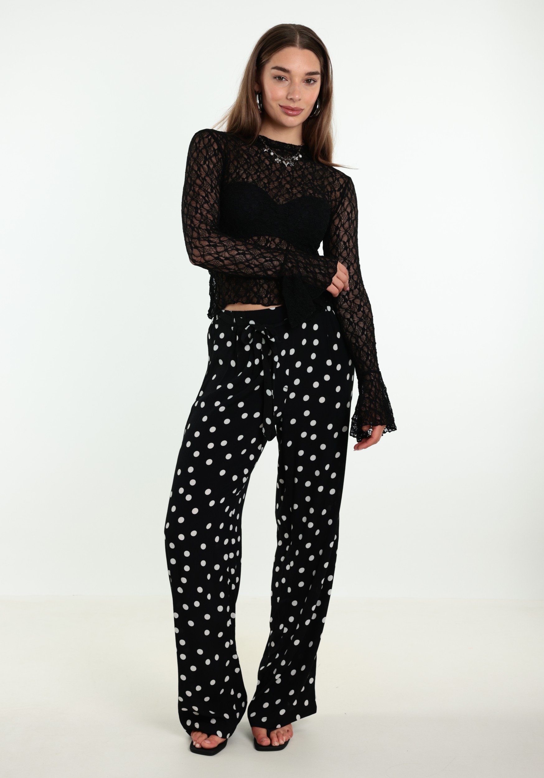 BELIEVE Top Lace B-92119-TOP Zwart