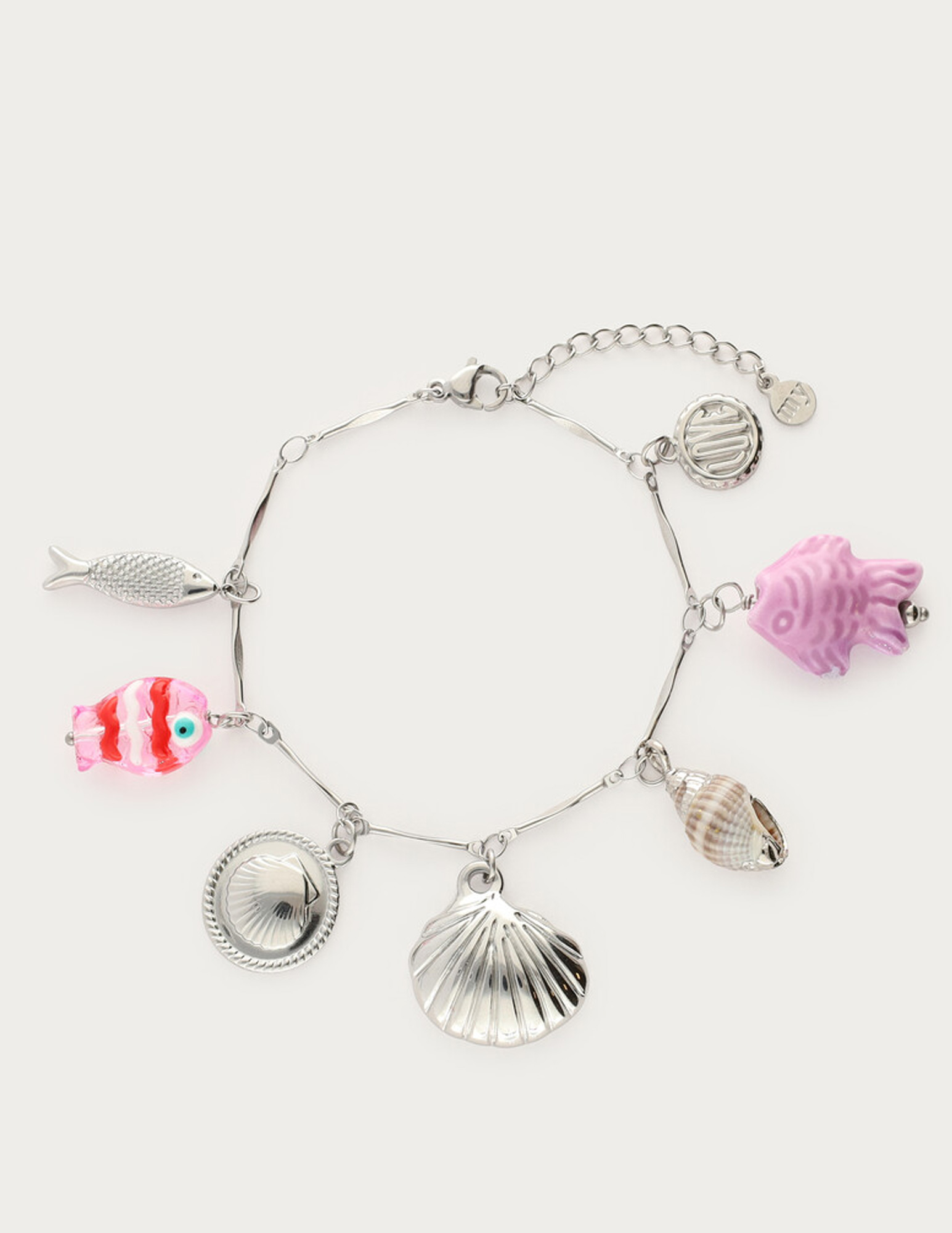 My Jewellery Fruits de Mer bedelarmband MJ13026 Zilver