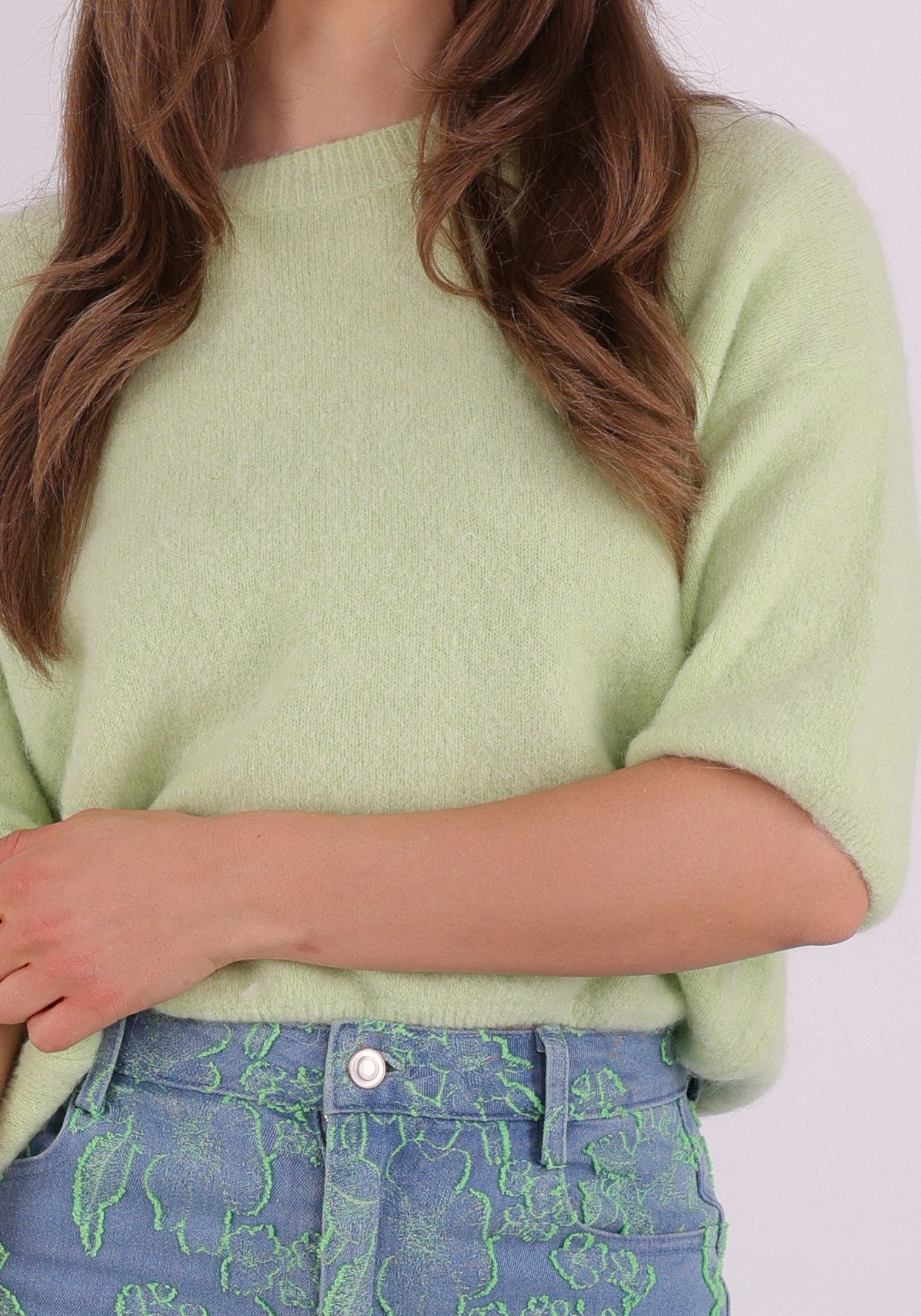 Aaiko BV Sweater LANI WP 389 Licht groen