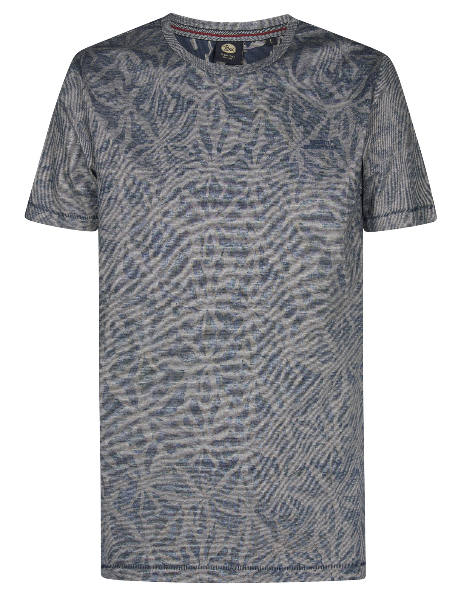 Petrol T-shirt M-1060-TSR650 Donker blauw