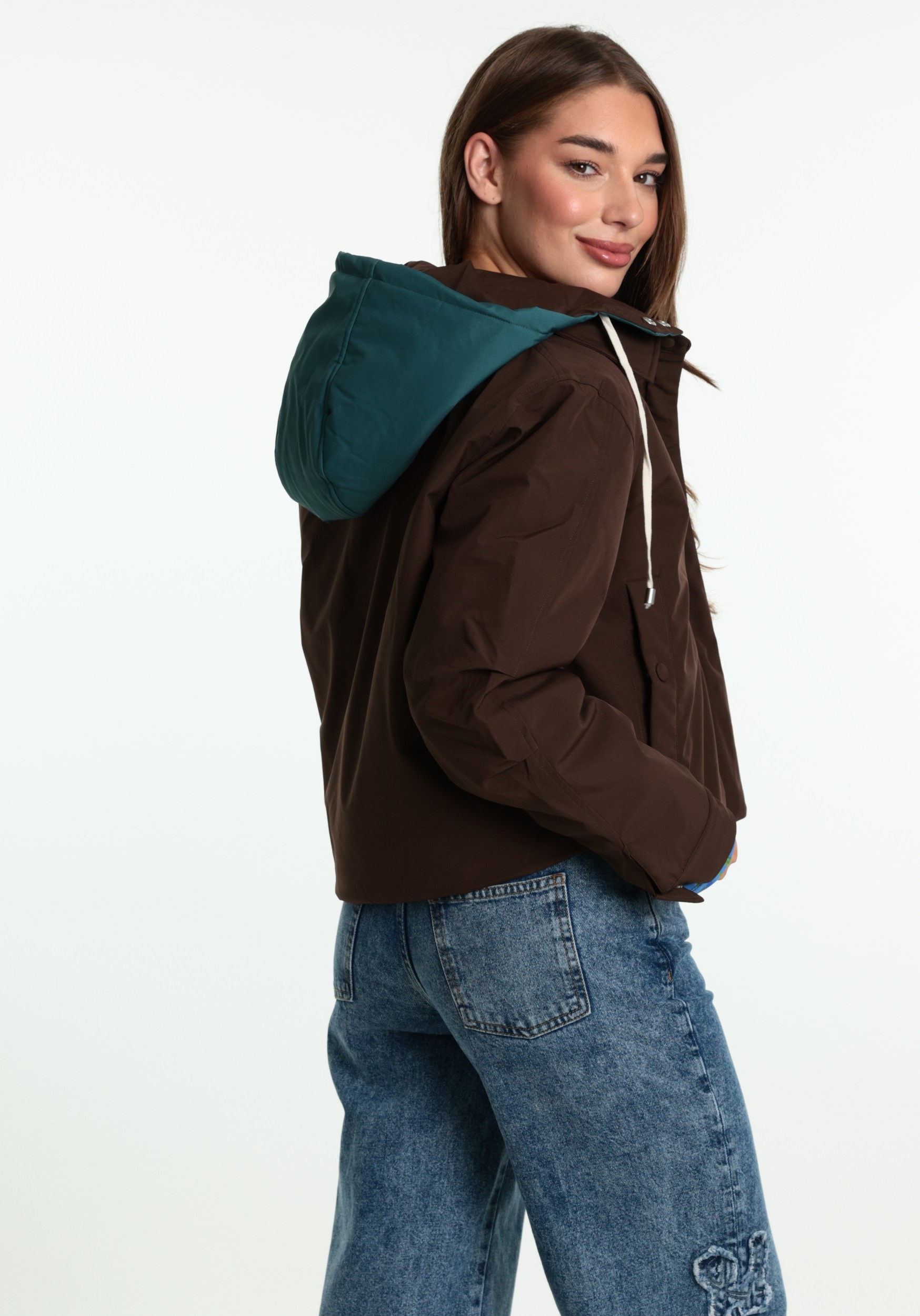 Harper & Yve Winterjas Rowley AW6N231 Donker bruin