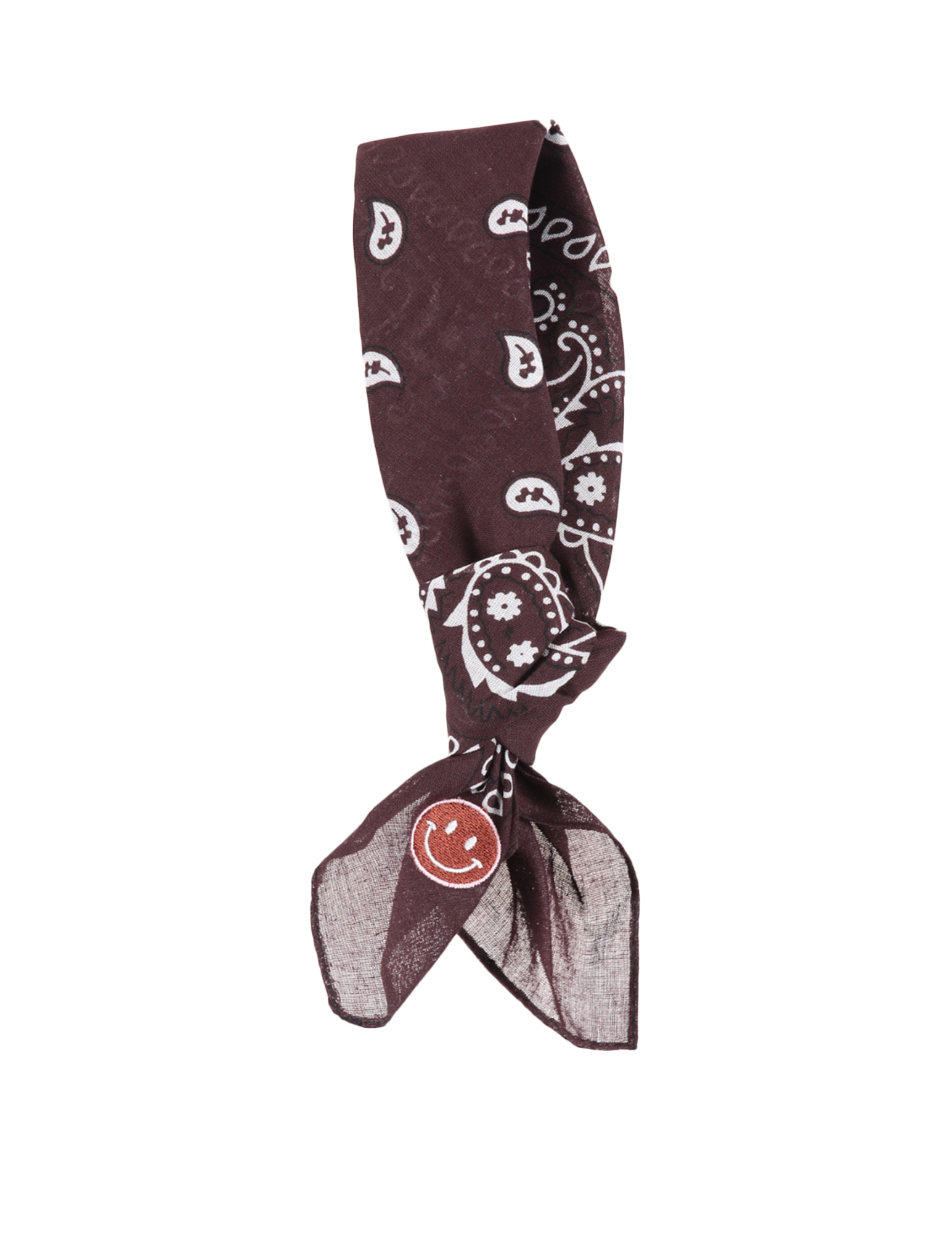 Flora Bandana Bandana SMILEY Donker bruin
