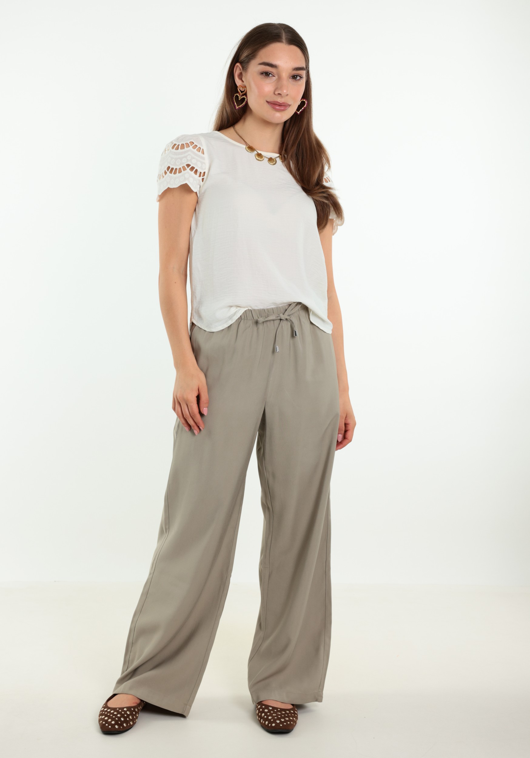 JDY Blouse Hannah 15312609 Wolwit-ecru