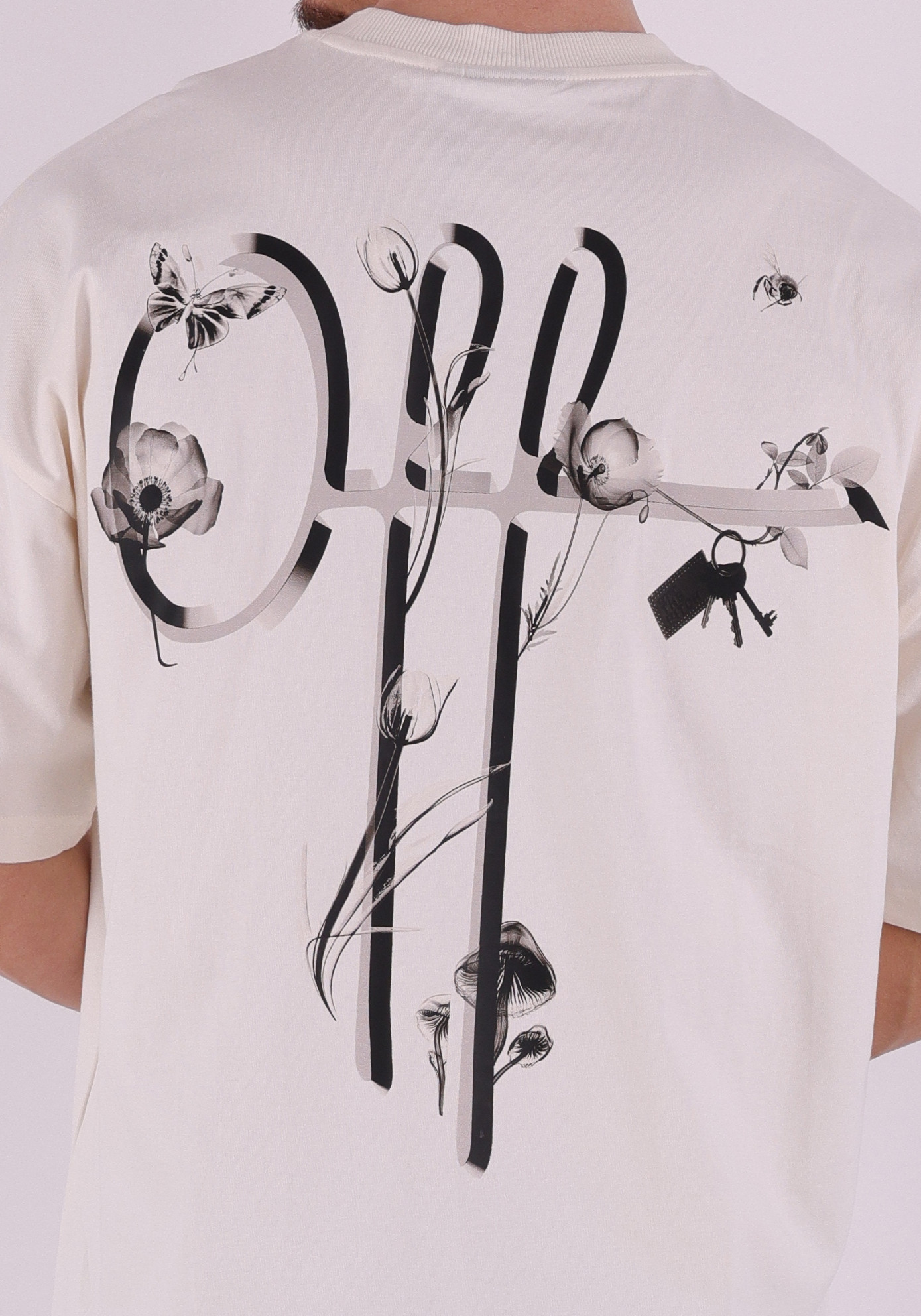 Off The Pitch T-shirt Phantom OTP261033 Ecru