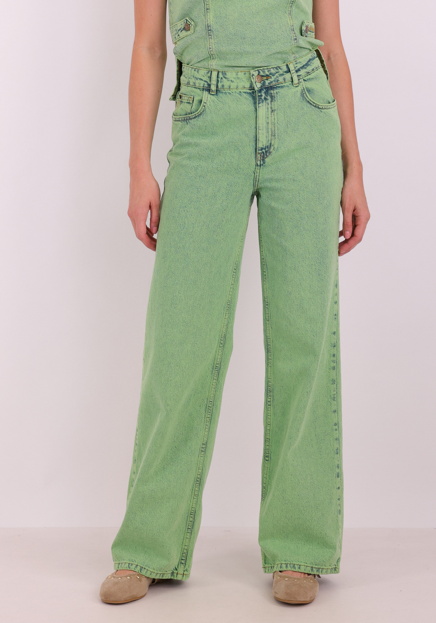 Harper & Yve Jeans Yve HS6D106 Groen