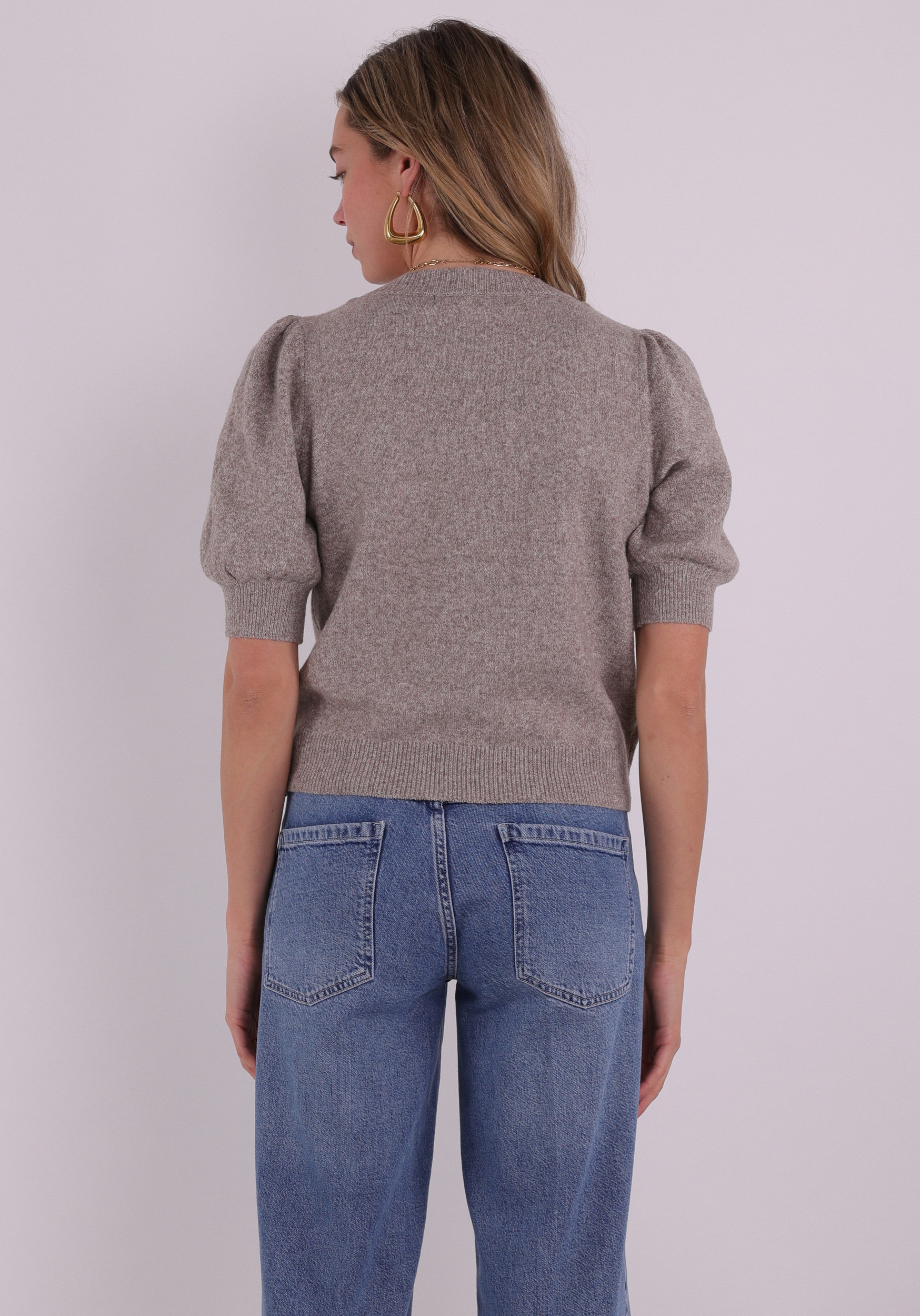 VERO MODA Trui Doffy 10278313 Licht bruin