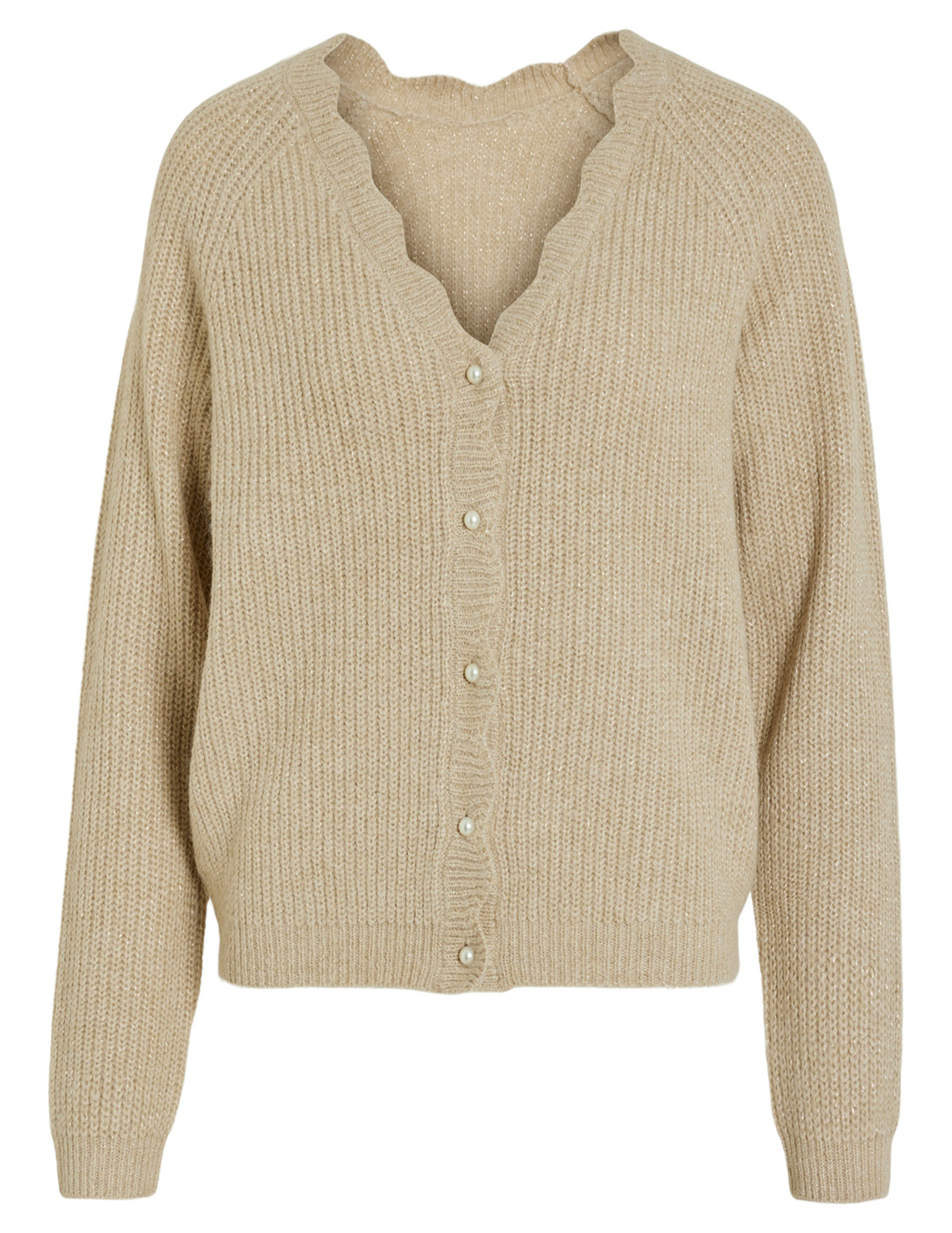 Vila Vest Cutie glitter 14098048 Beige