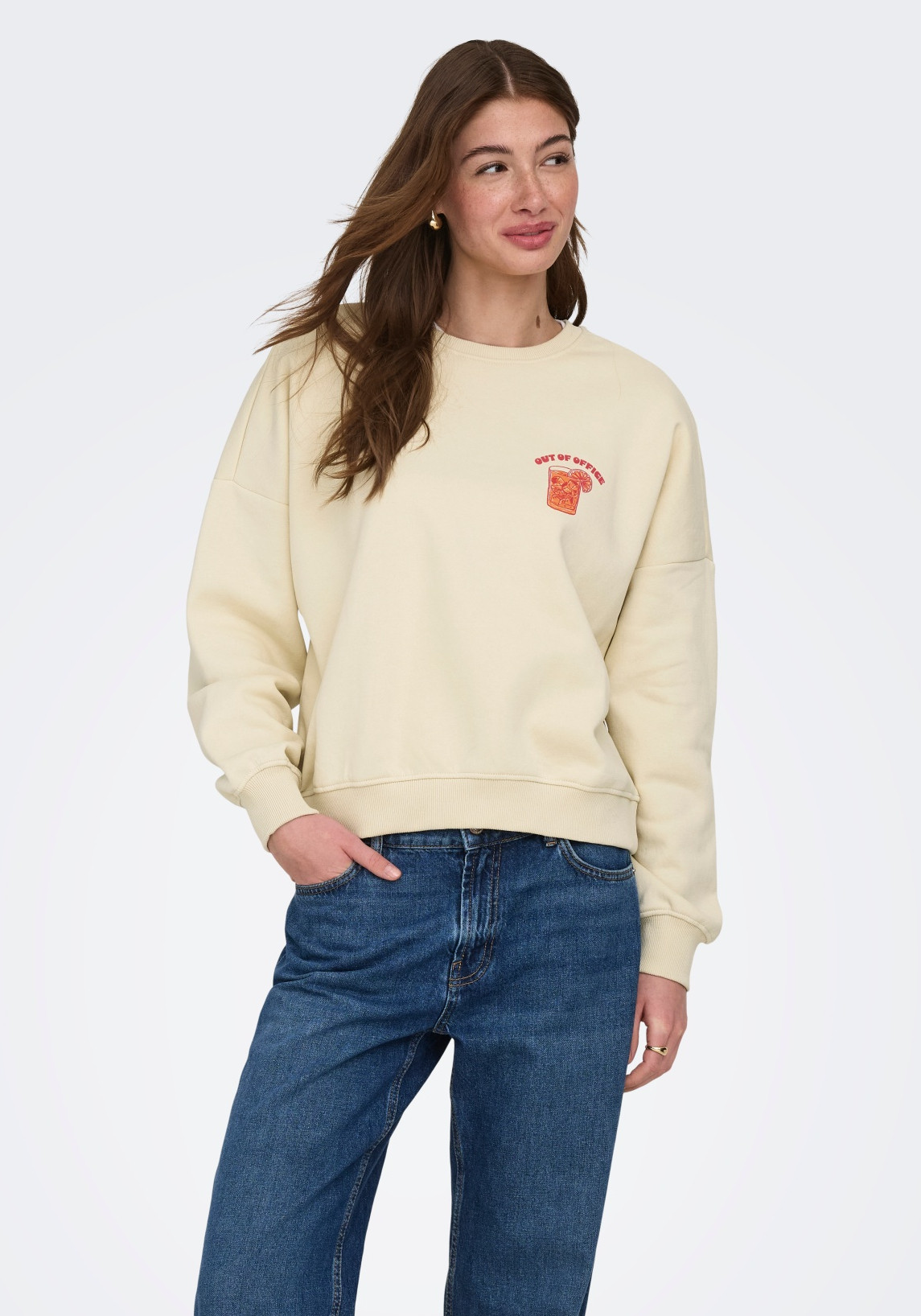 Only Sweater Liny 15368263 Ecru