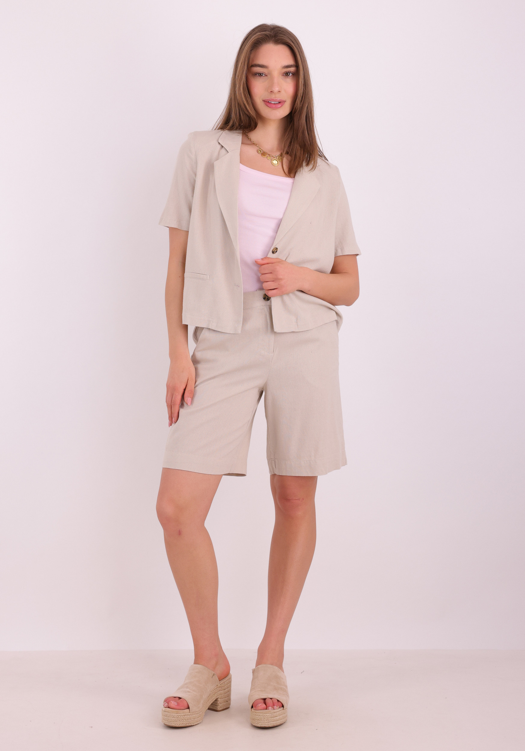 VERO MODA Blazer Mymilo 10340307 Zand