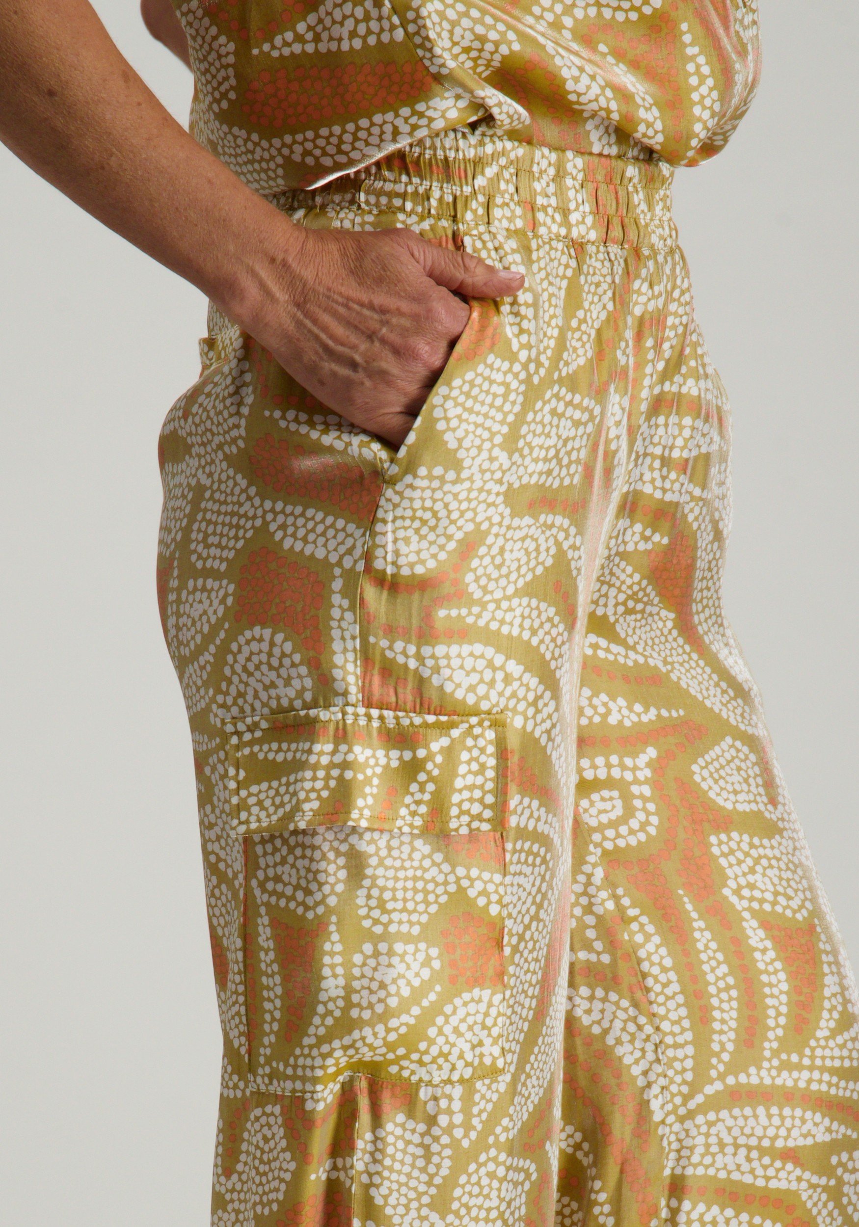 Tramontana Broek Summer Safari C04-16-101 Khaki