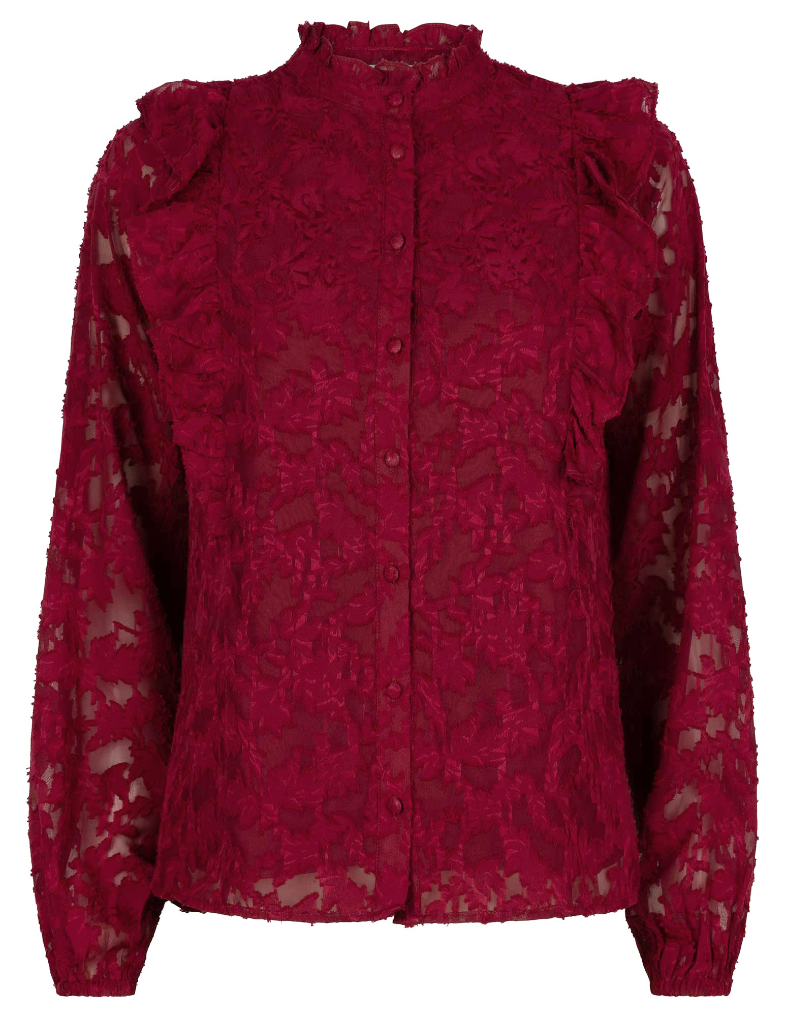 Lofty Manner Blouse Mave Bordeaux