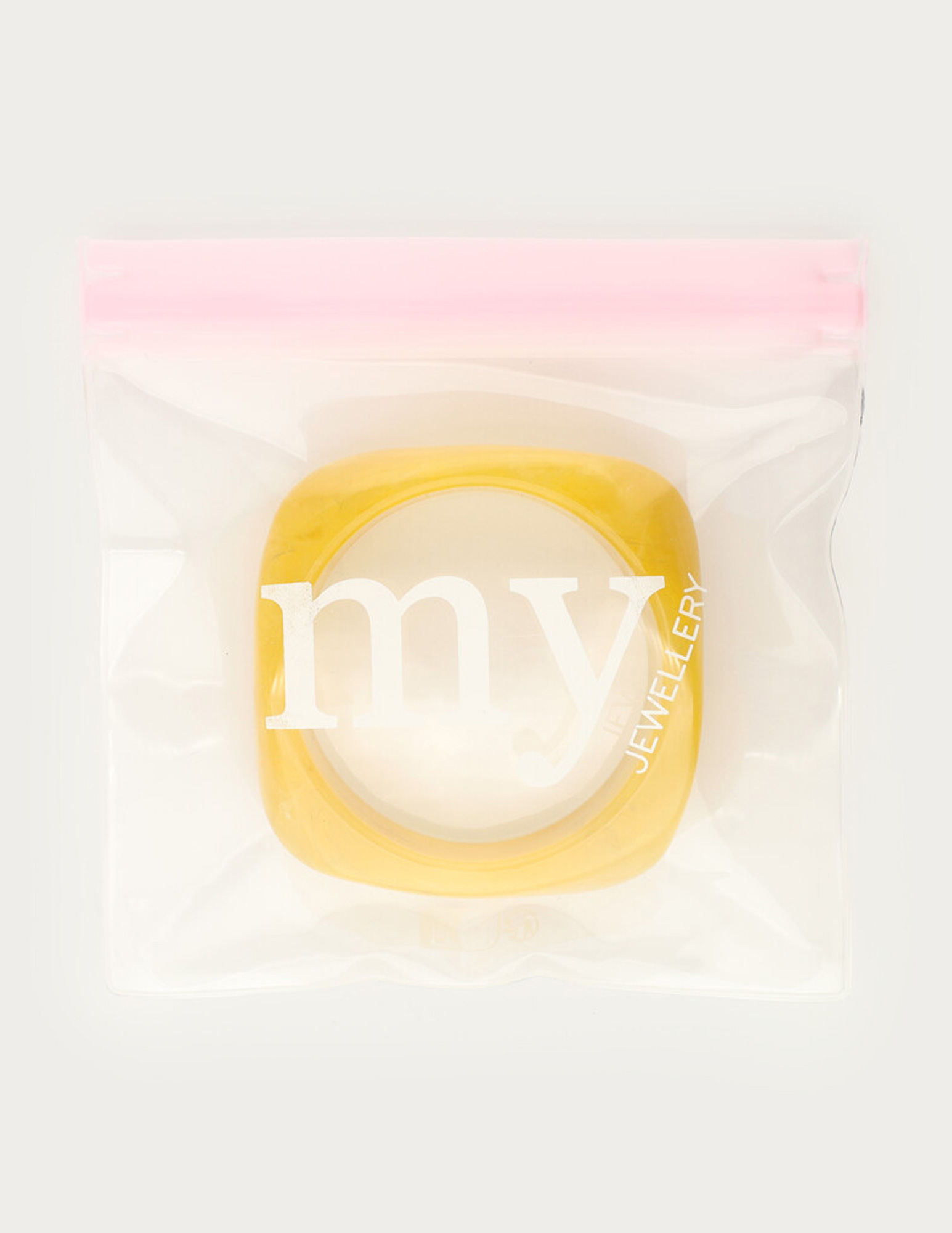 My Jewellery Bangle resin MJ15353 Geel