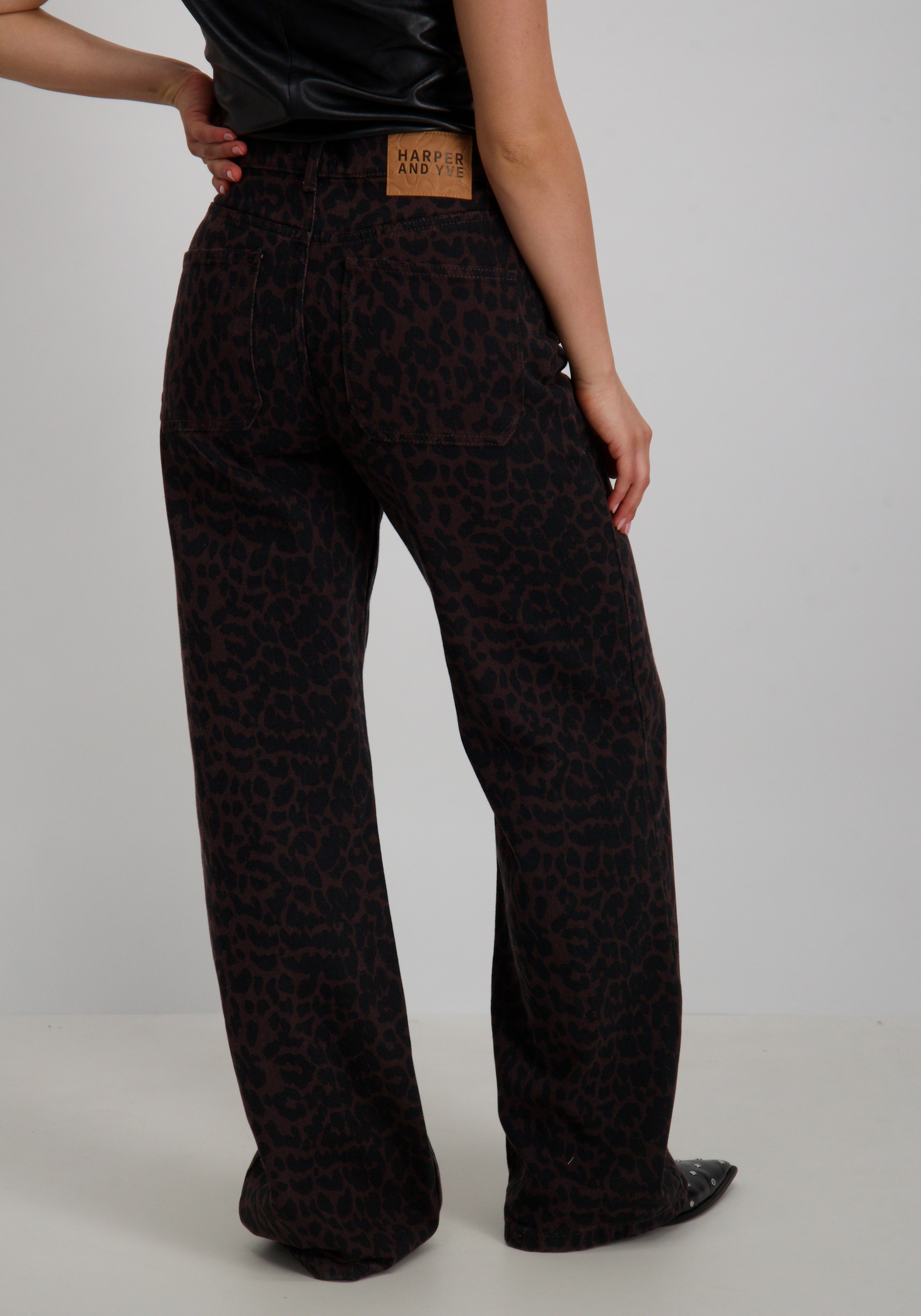 Harper & Yve Jeans Billy AW25R102 Donker bruin