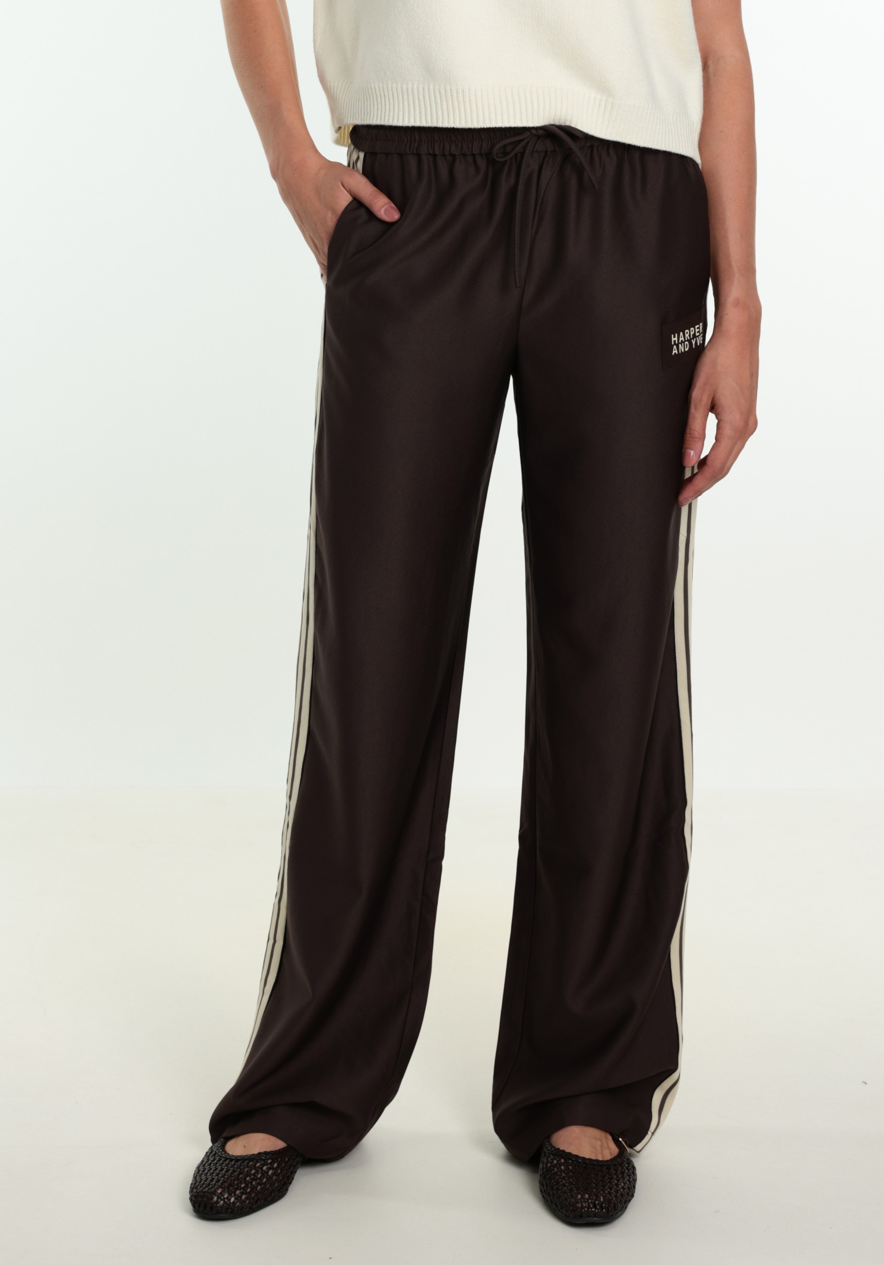 Harper & Yve Broek Hana AW6P101 Donker bruin