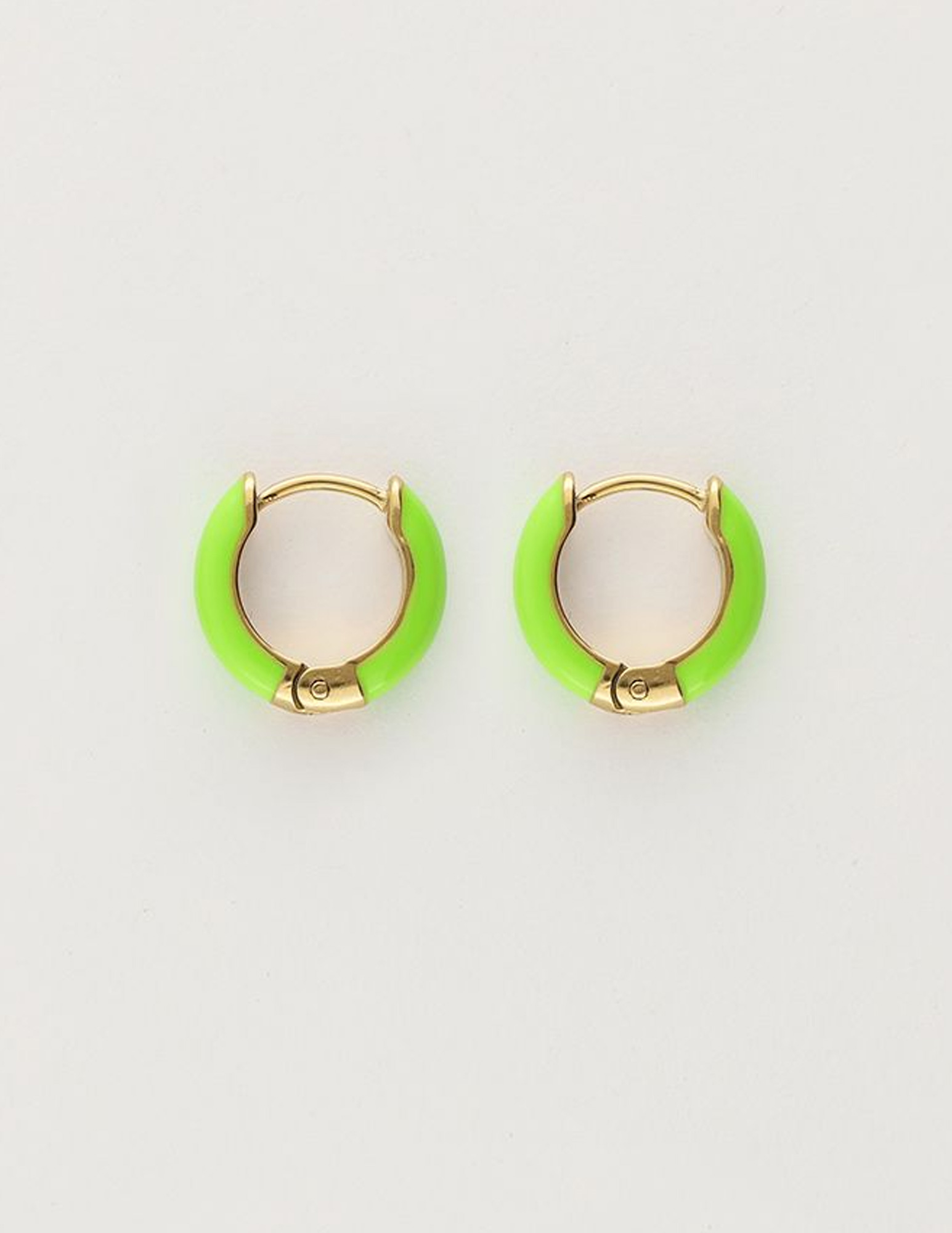 My Jewellery Oorbellen groen MJ08357 Goud