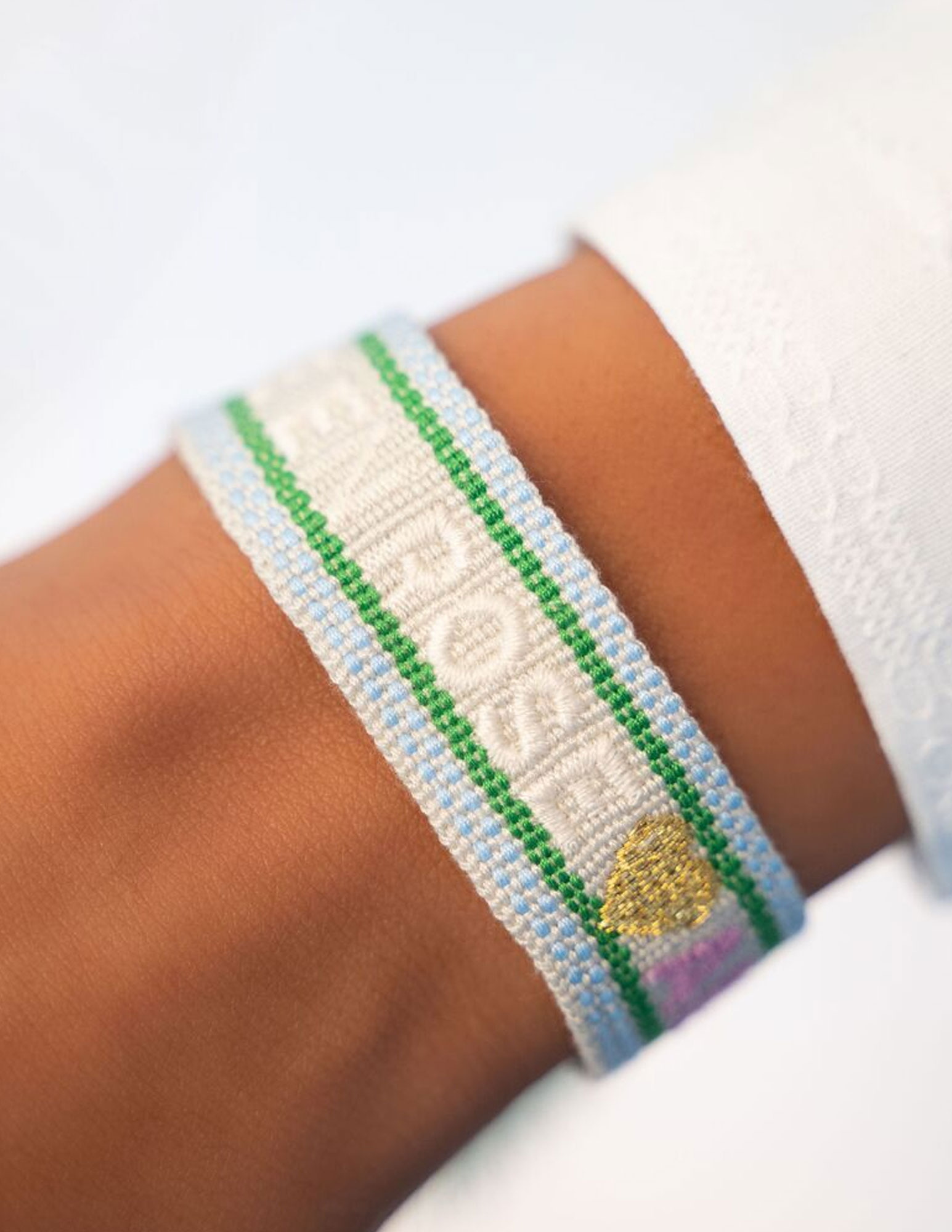 My Jewellery Bohemian armband amour MJ07930 Groen