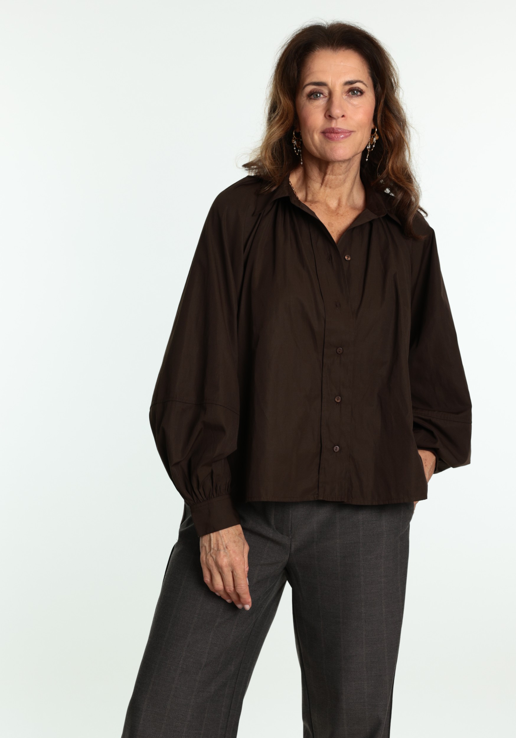 ONLY Blouse River 15370568 Bruin
