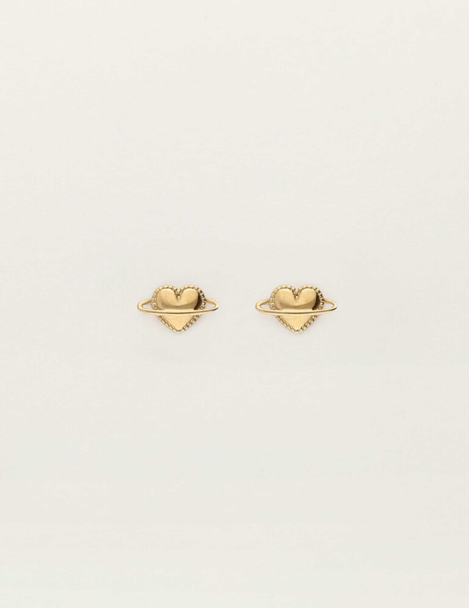 My Jewellery Studs ufo hart MJ12093 Goud