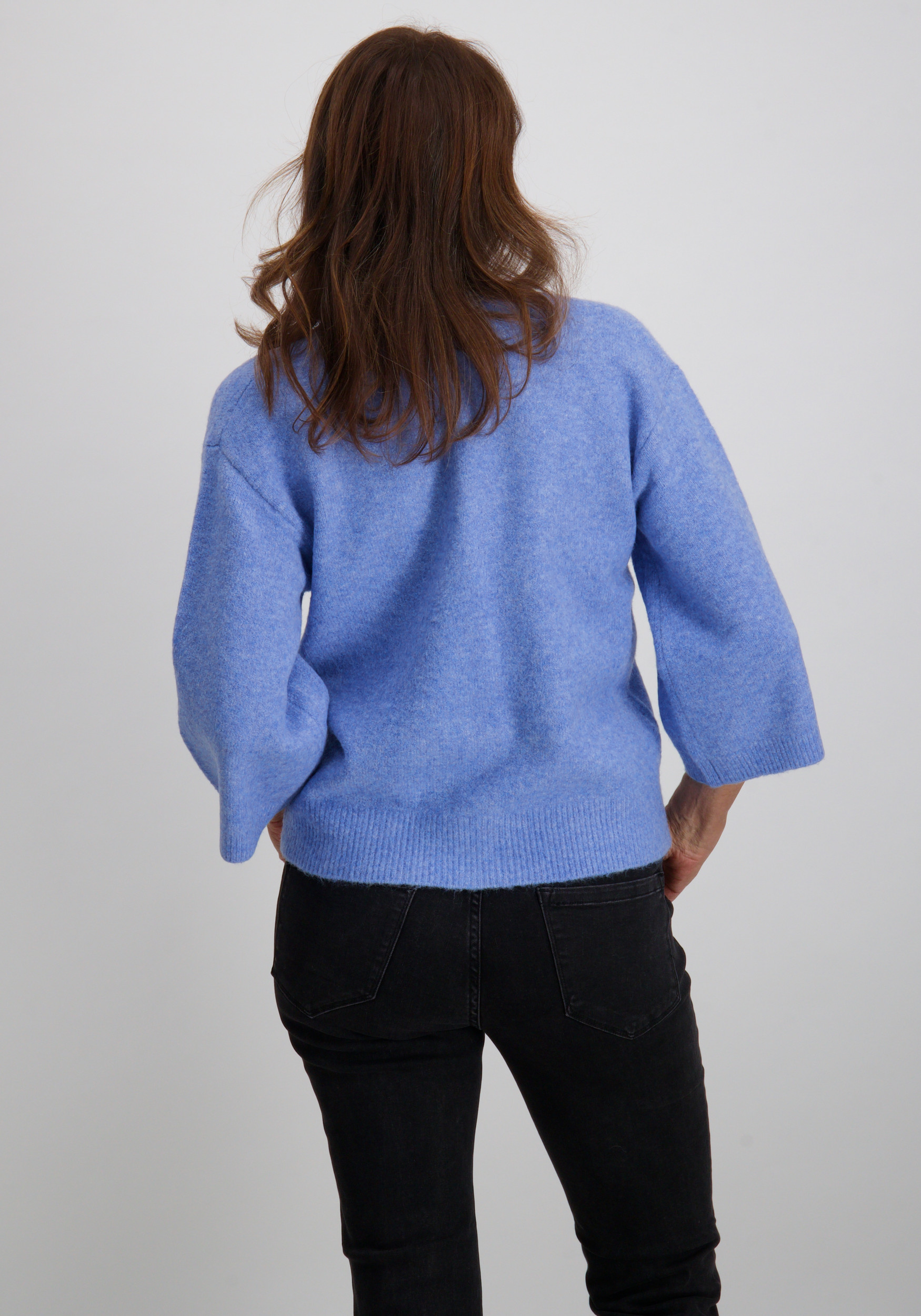 Geisha Vest met korte mouwen 54532-14 Licht blauw