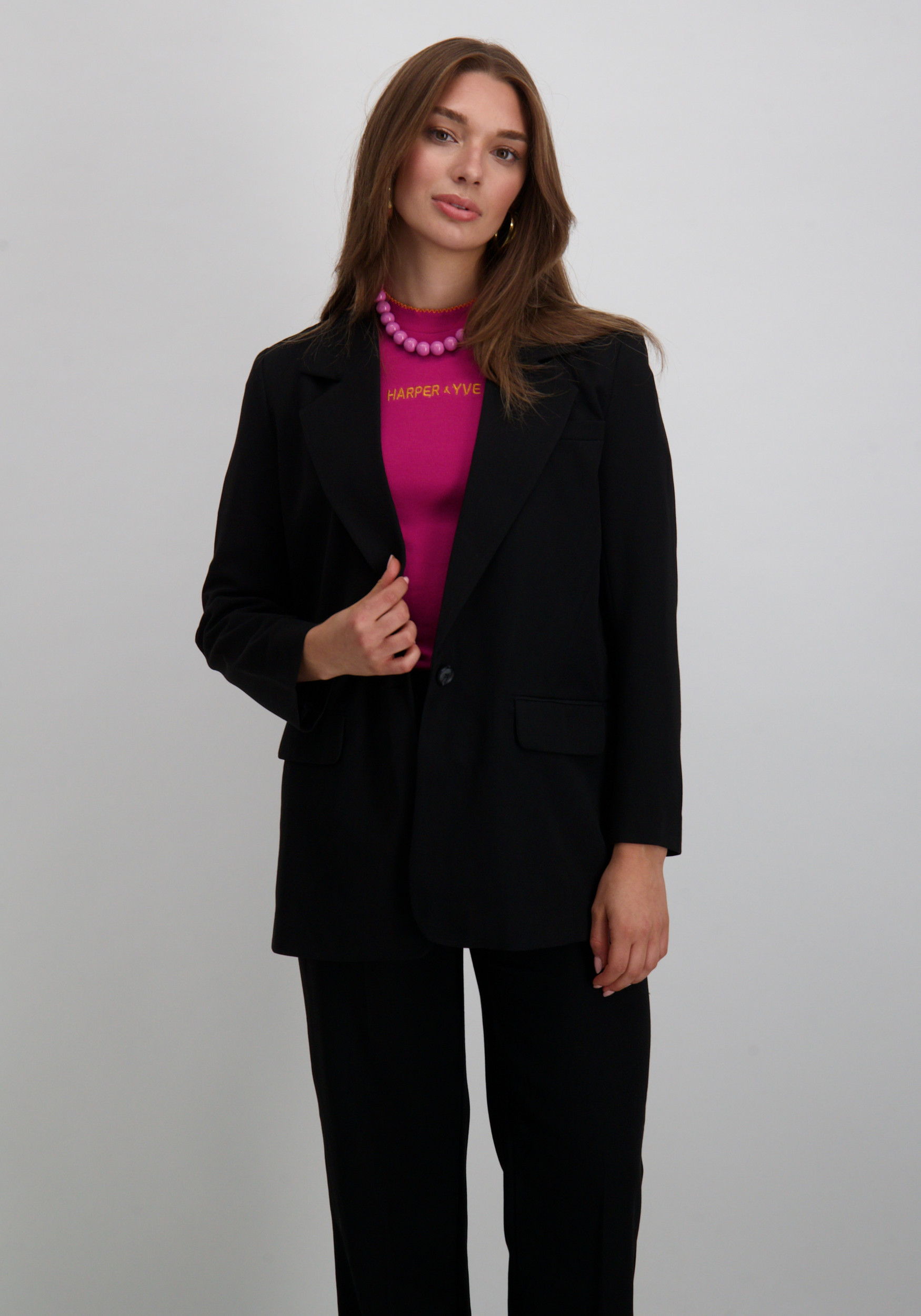 Only Blazer Hattie-lana 15318088 Zwart