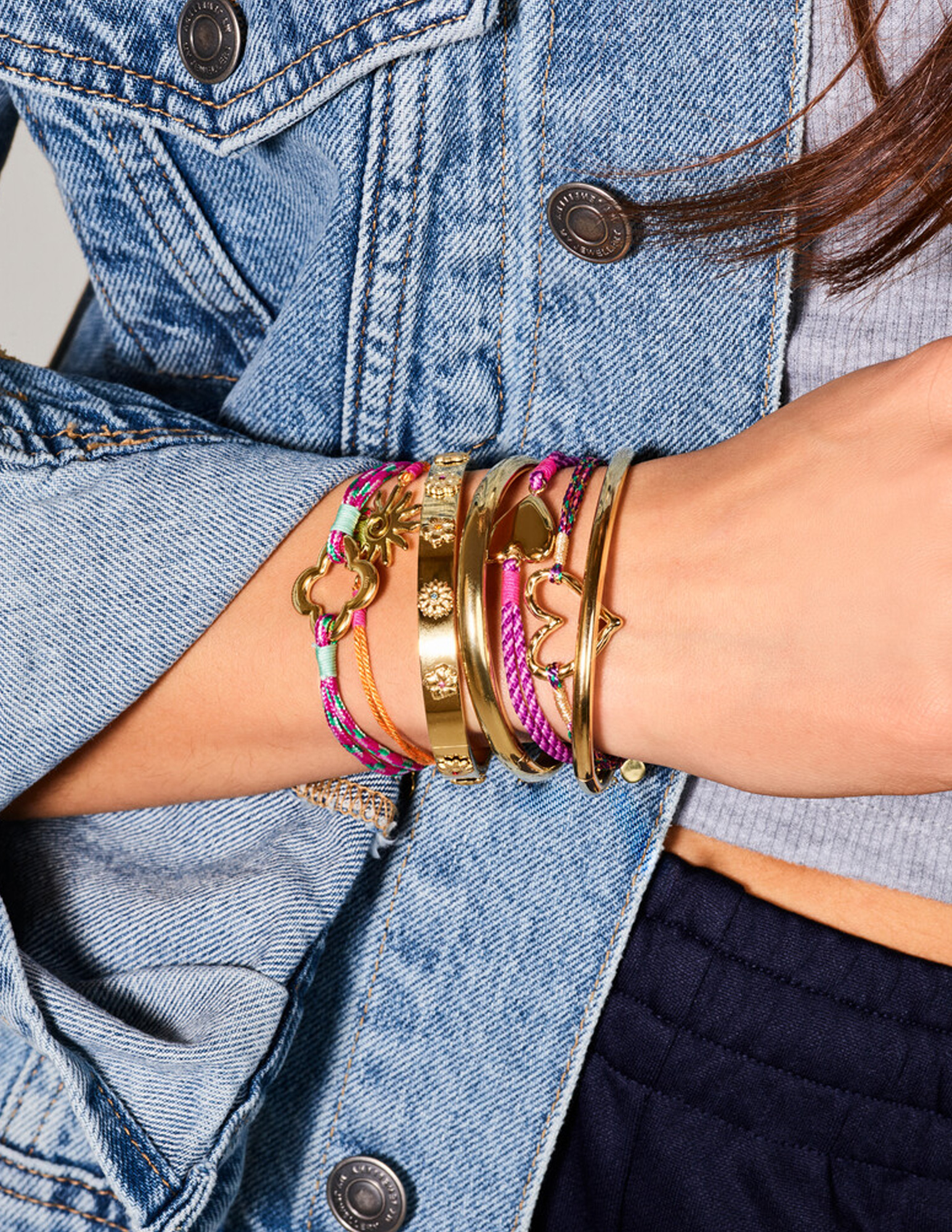 My Jewellery Bold bangle glimmend small MJ12707 Goud