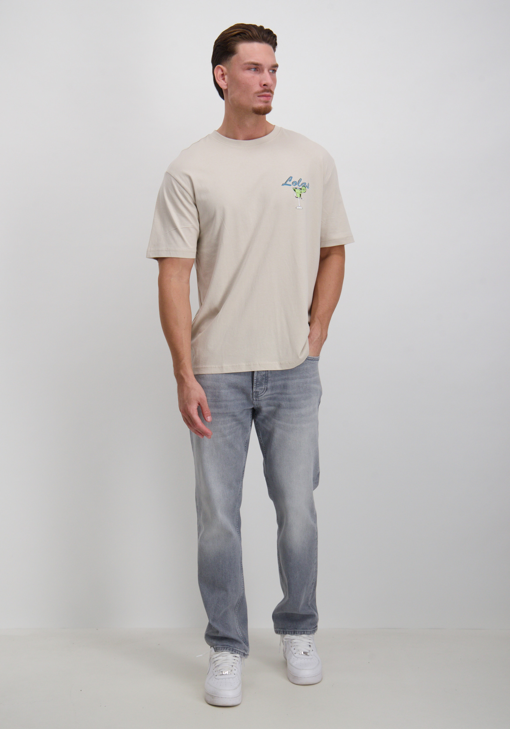 ONLY & SONS T-shirt Keane 22033620 Donker beige