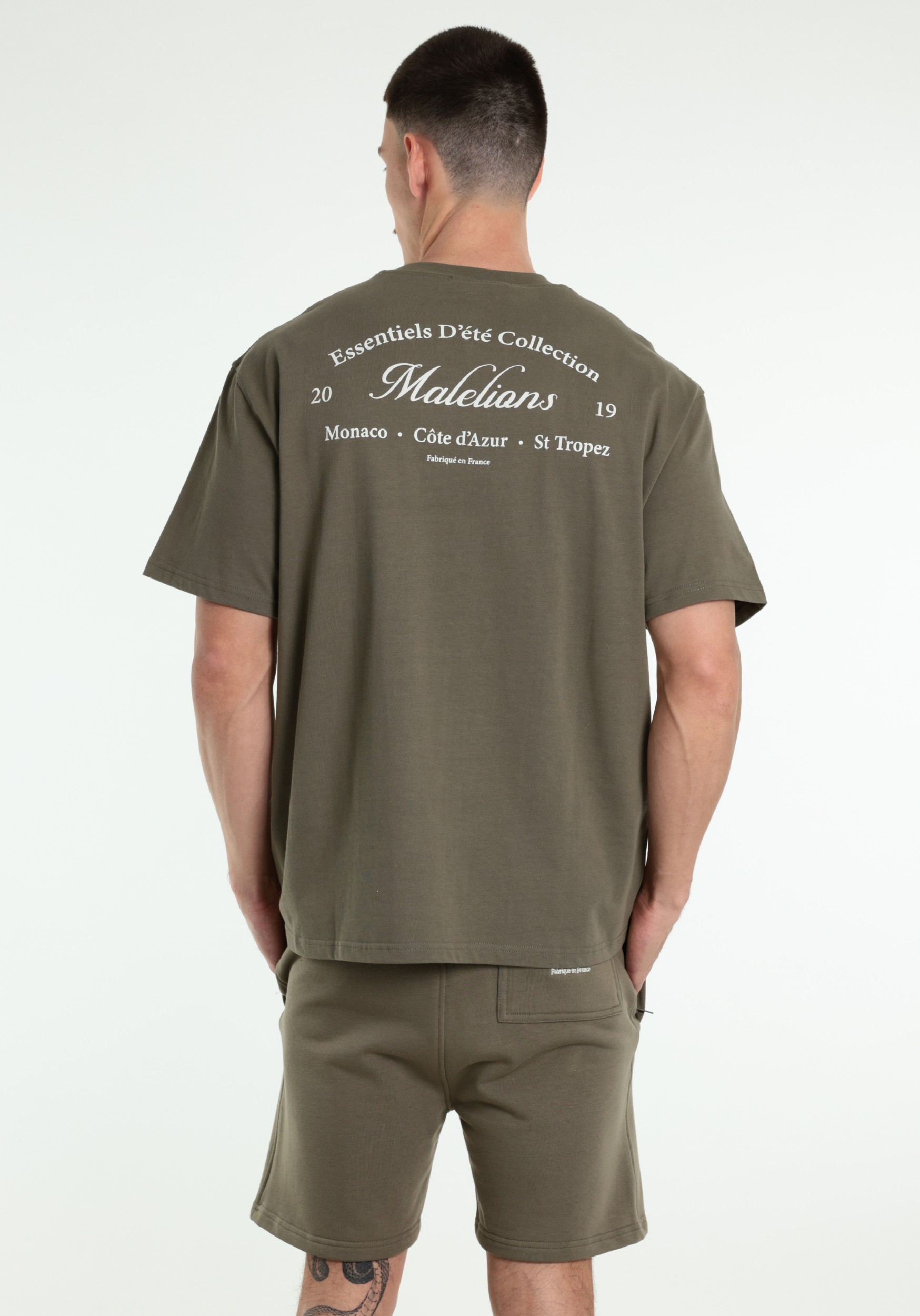 Malelions T-shirt Marina MMA40026075 Donker groen
