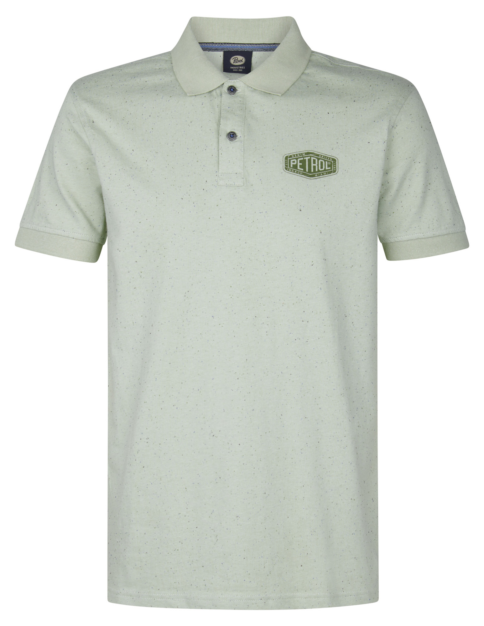 Petrol Polo met logo M-1050-POL903 Licht groen