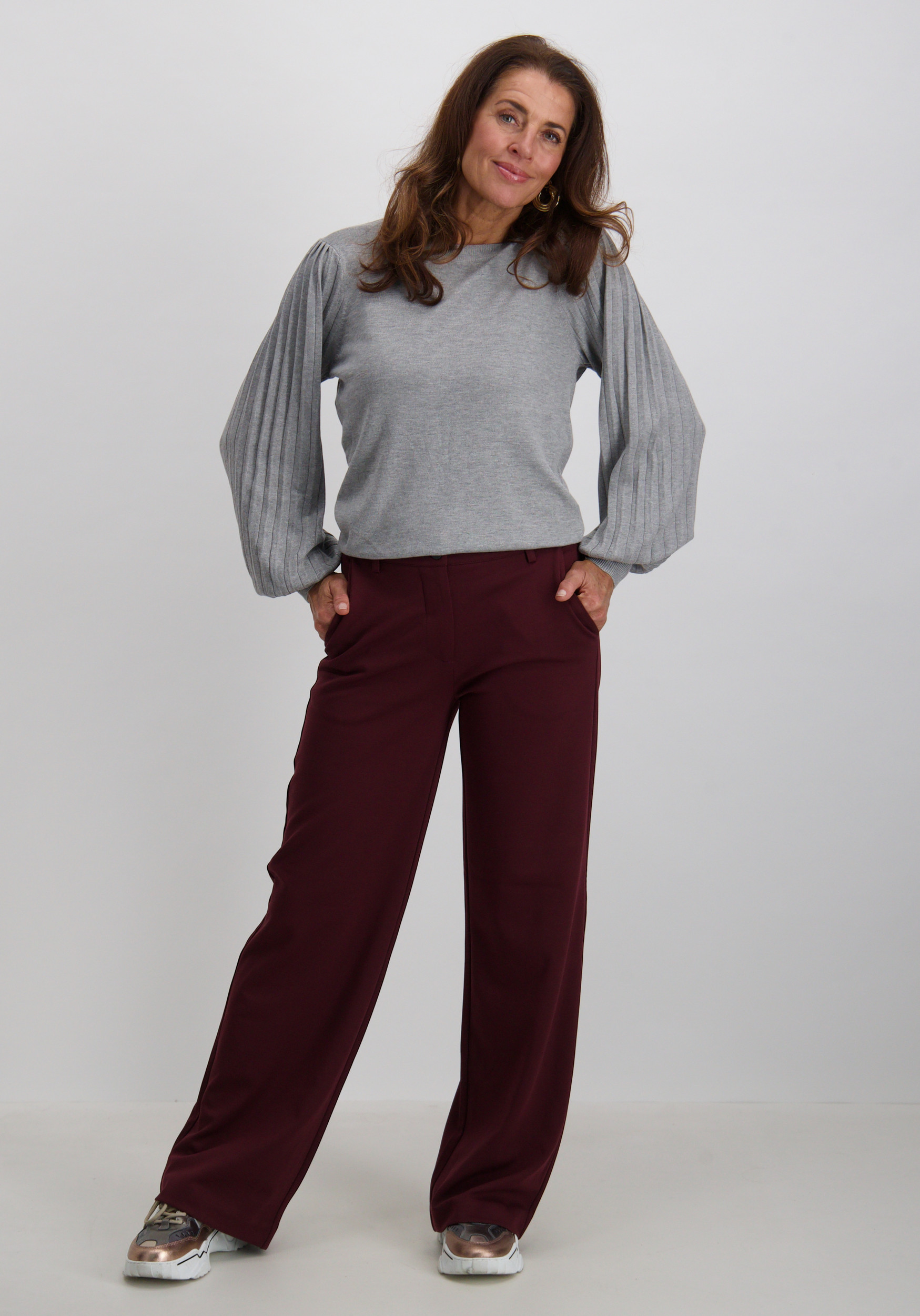 Kaffe Clothing Trui Lone 10507905 Licht grijs
