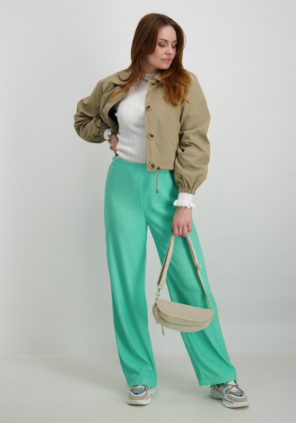 Amaya Amsterdam Broek Camilla Turquoise