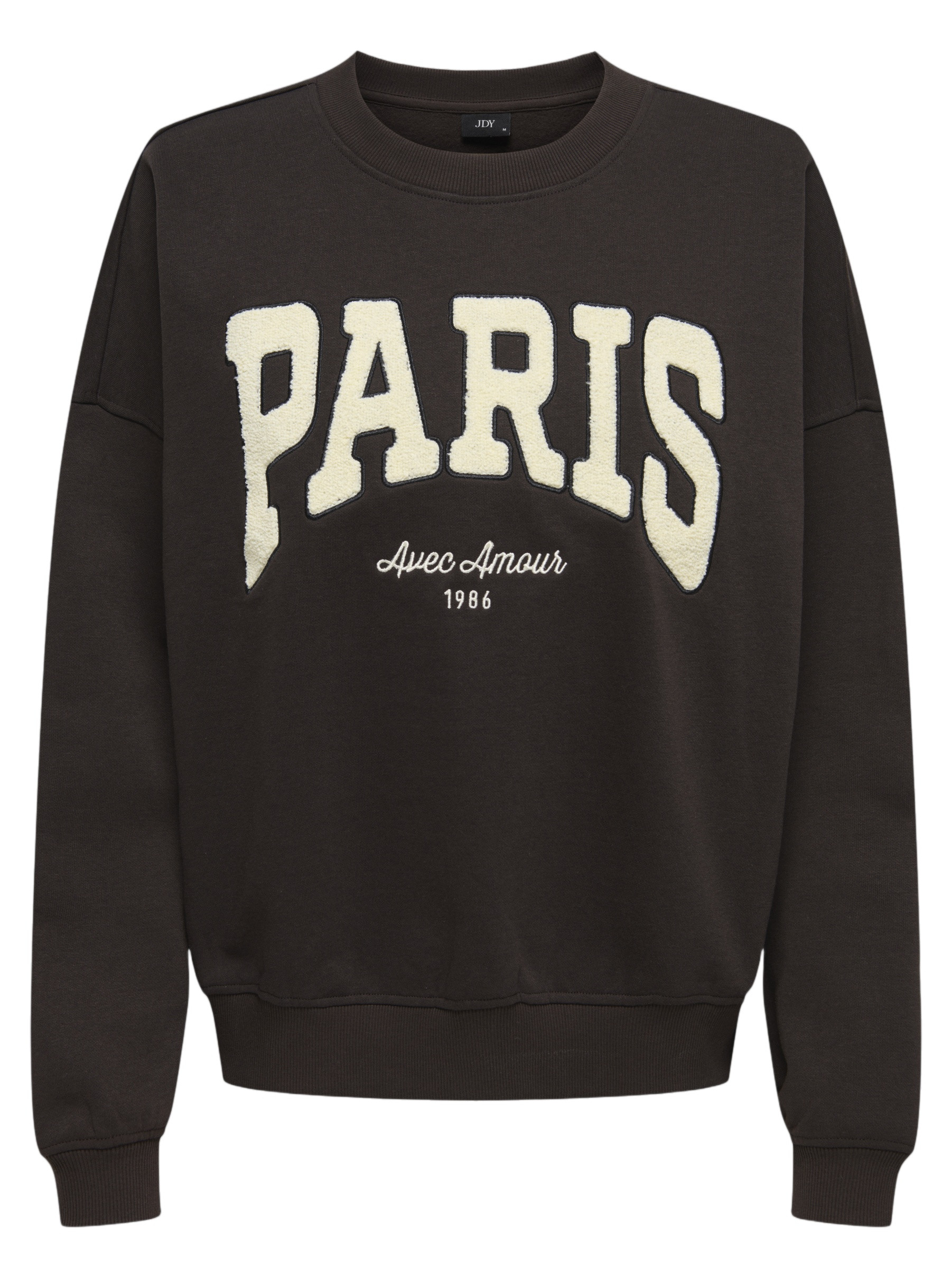 Jacqueline de jonge Sweater Mesa 15370526 Donker bruin