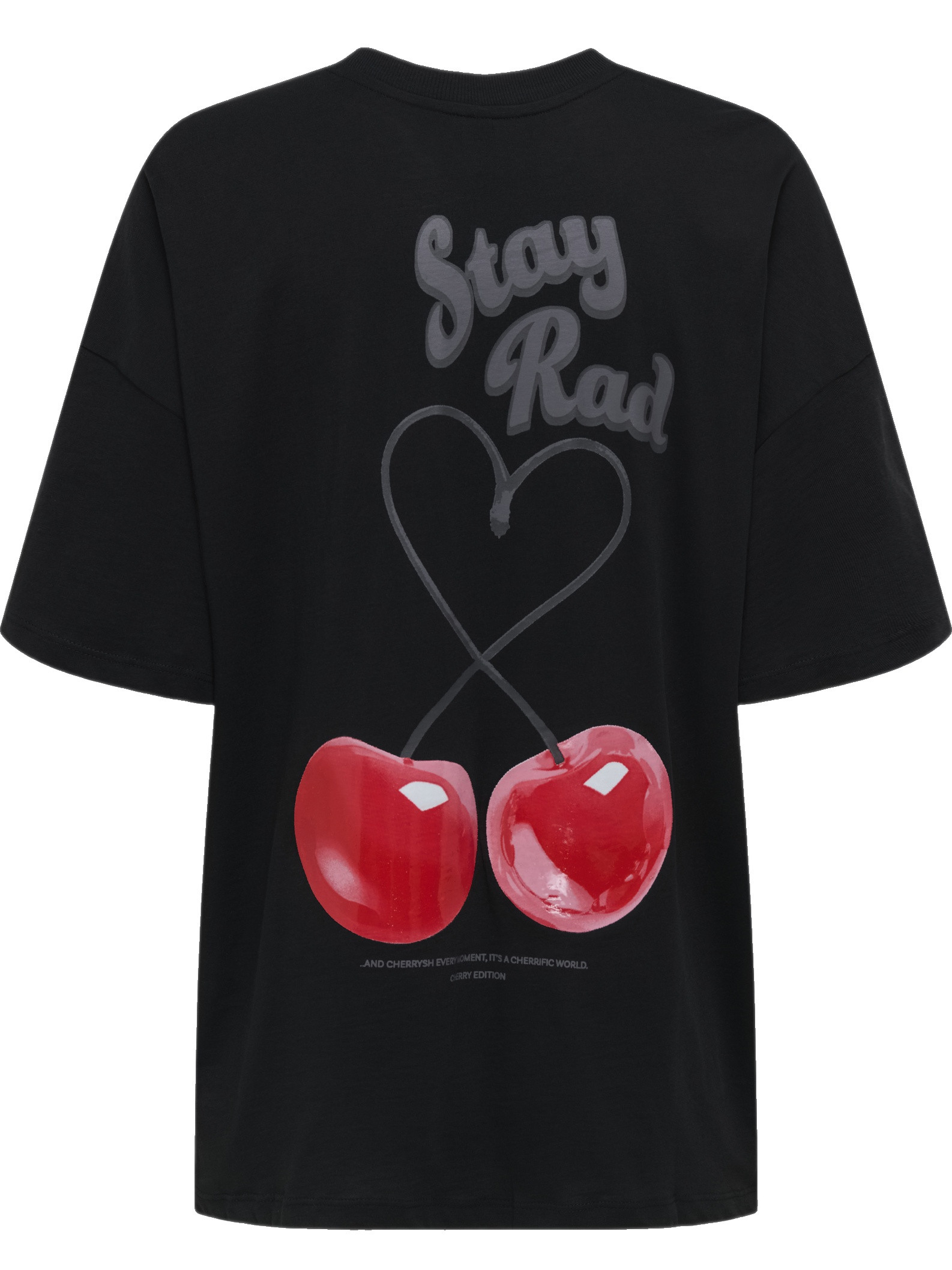 Only T-shirt Carrie 15351644 Zwart