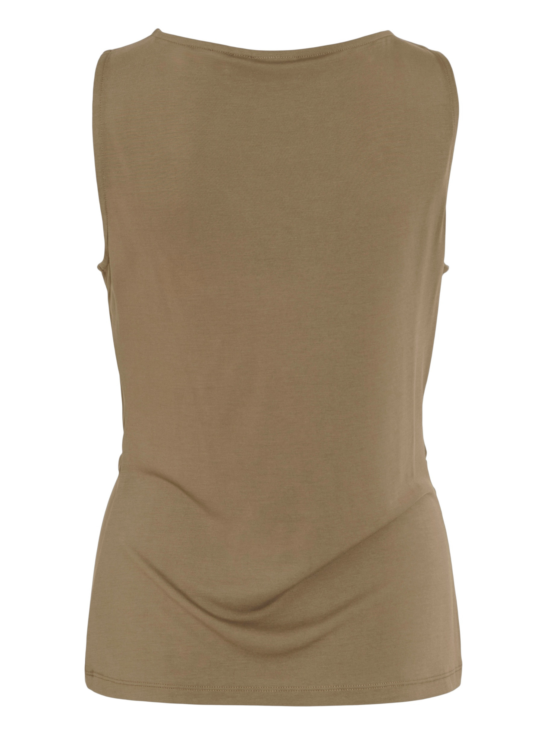 Vila Top Modala 14113635 Licht bruin