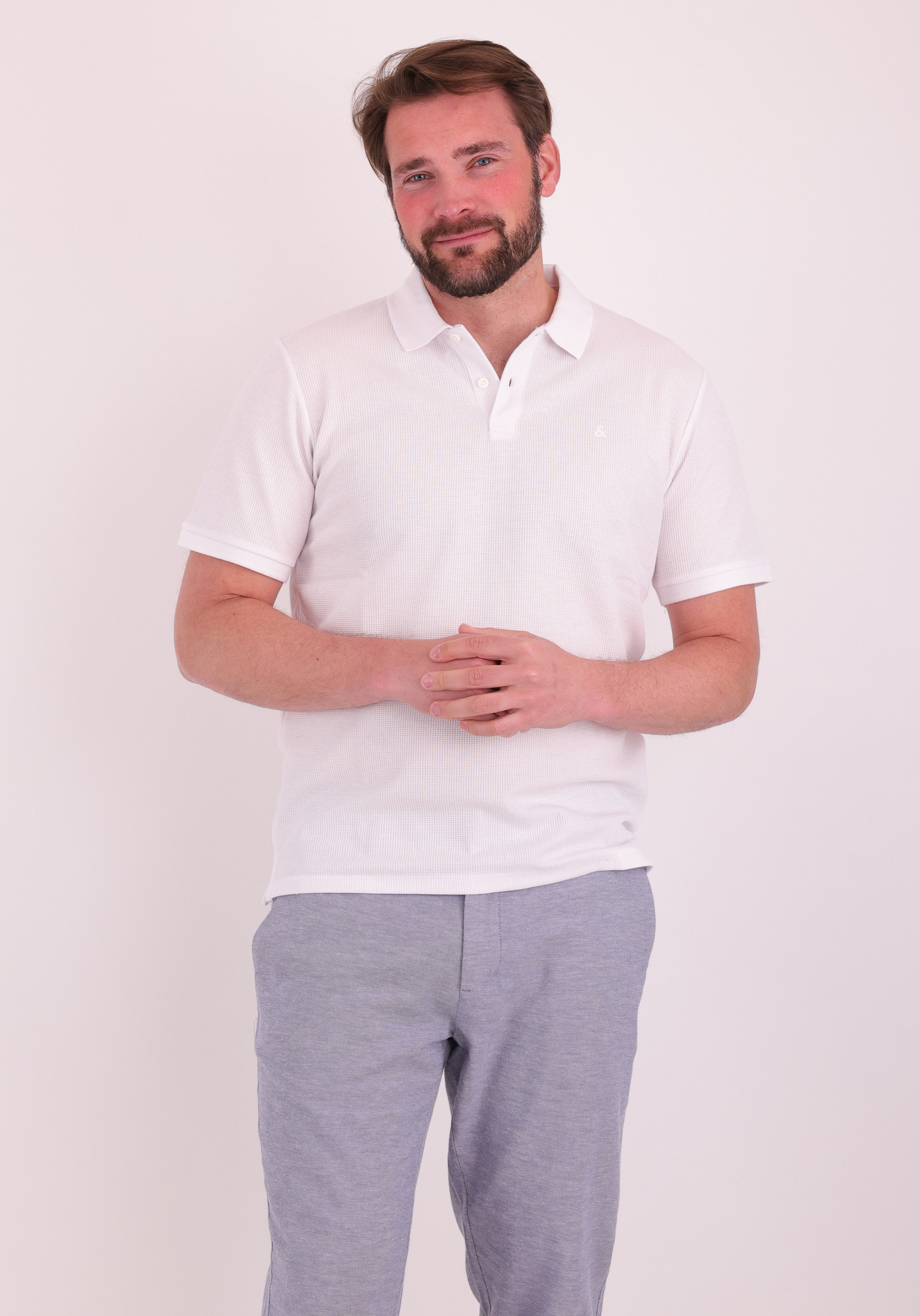 JACK & JONES Polo Austin 12268130 Wit