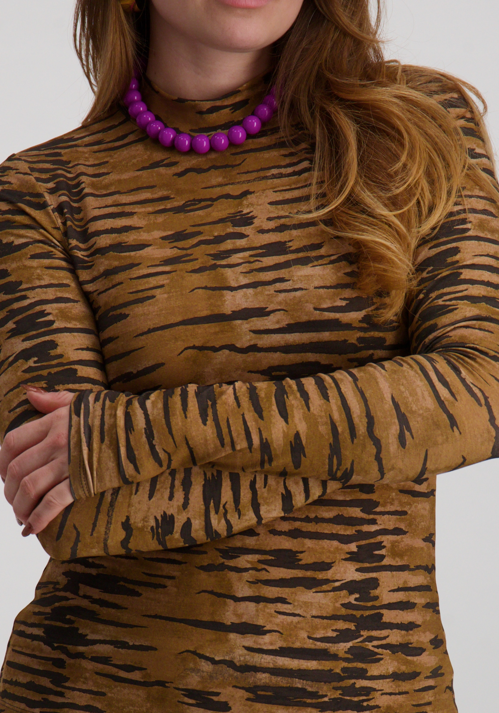 Harper & Yve Top Jane DW25T511 Bruin