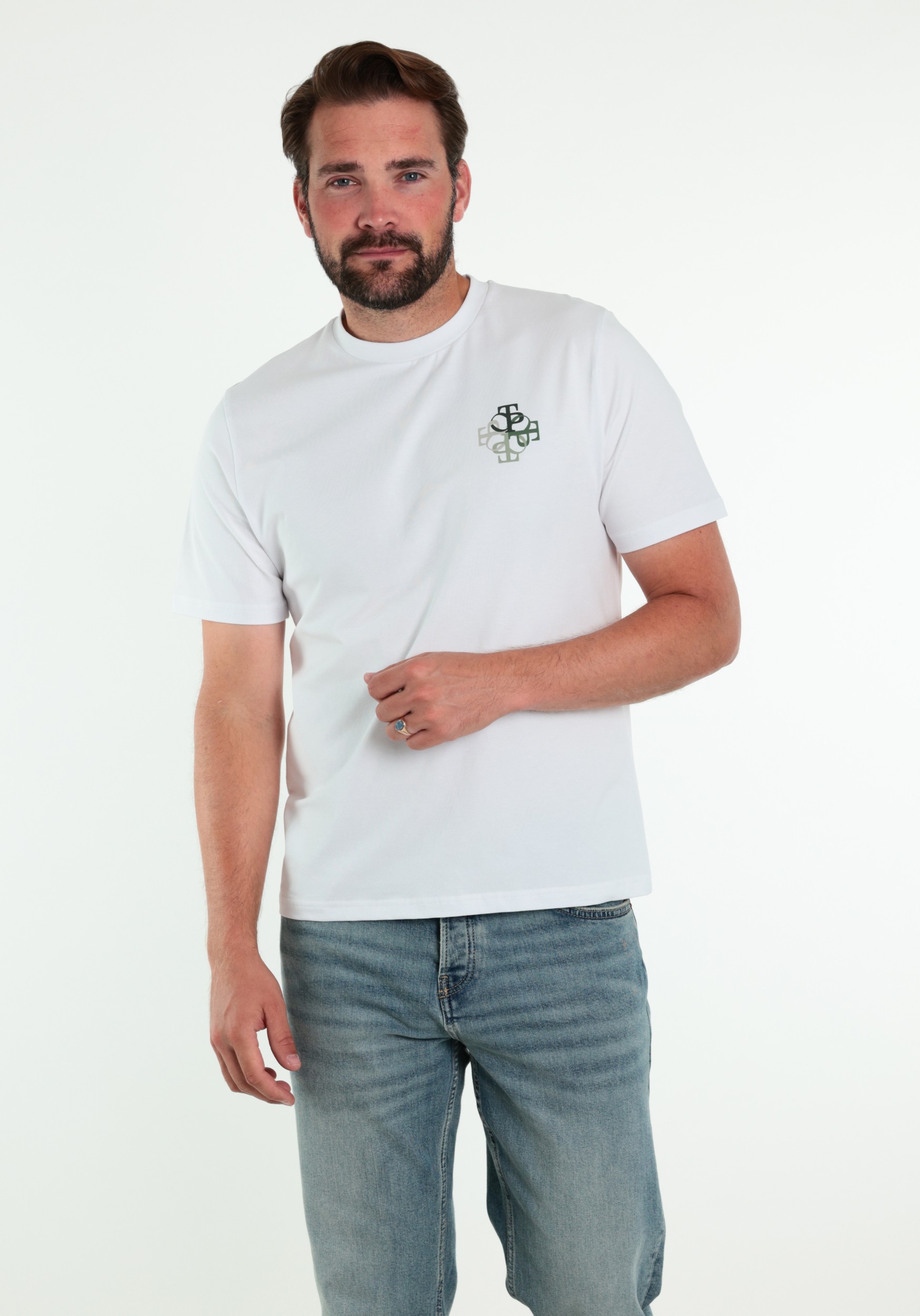 Off The Pitch T-shirt Pendant regular OTP263032 Wit