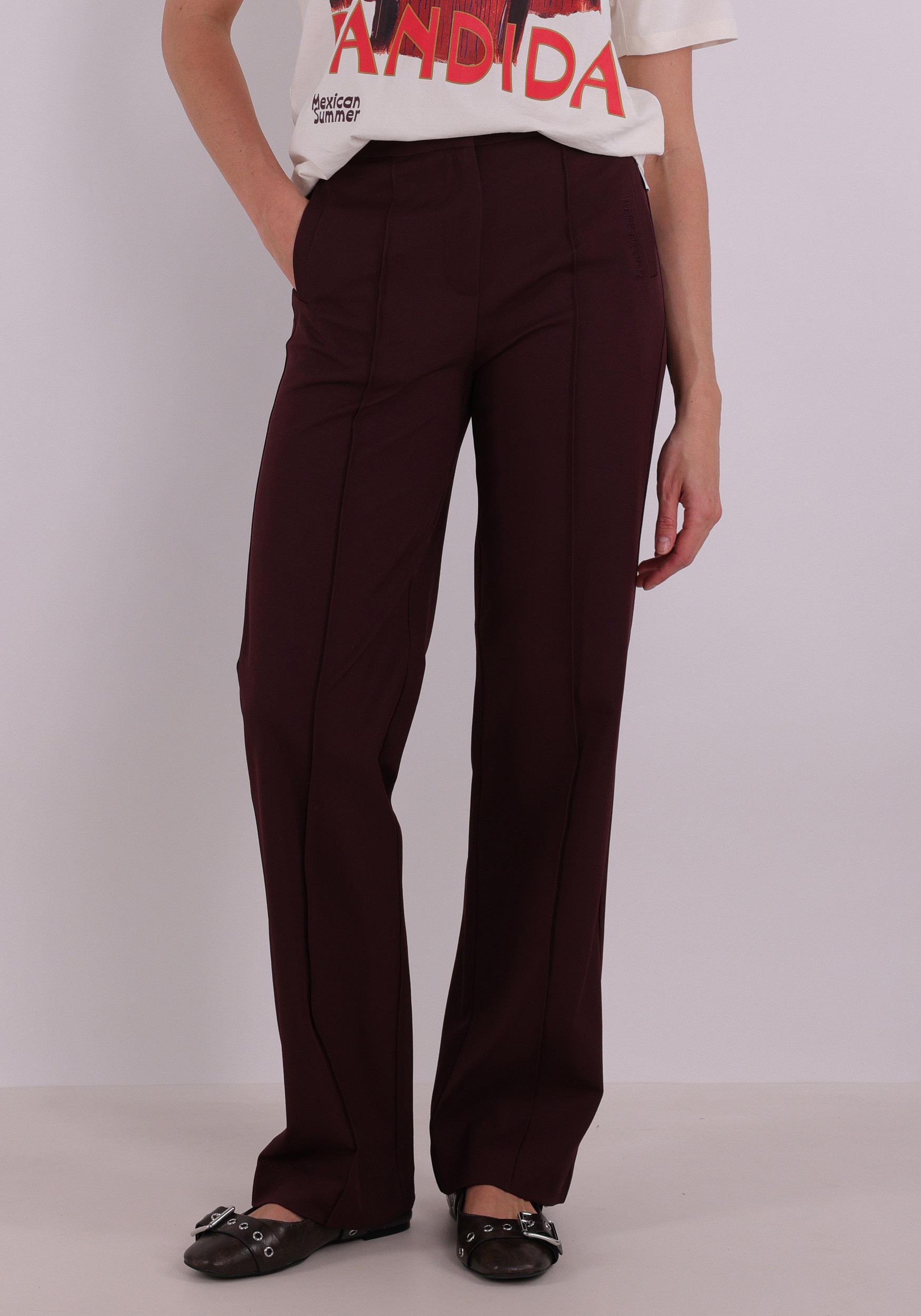 Harper & Yve Broek Poppy SS6N104 Donker Paars