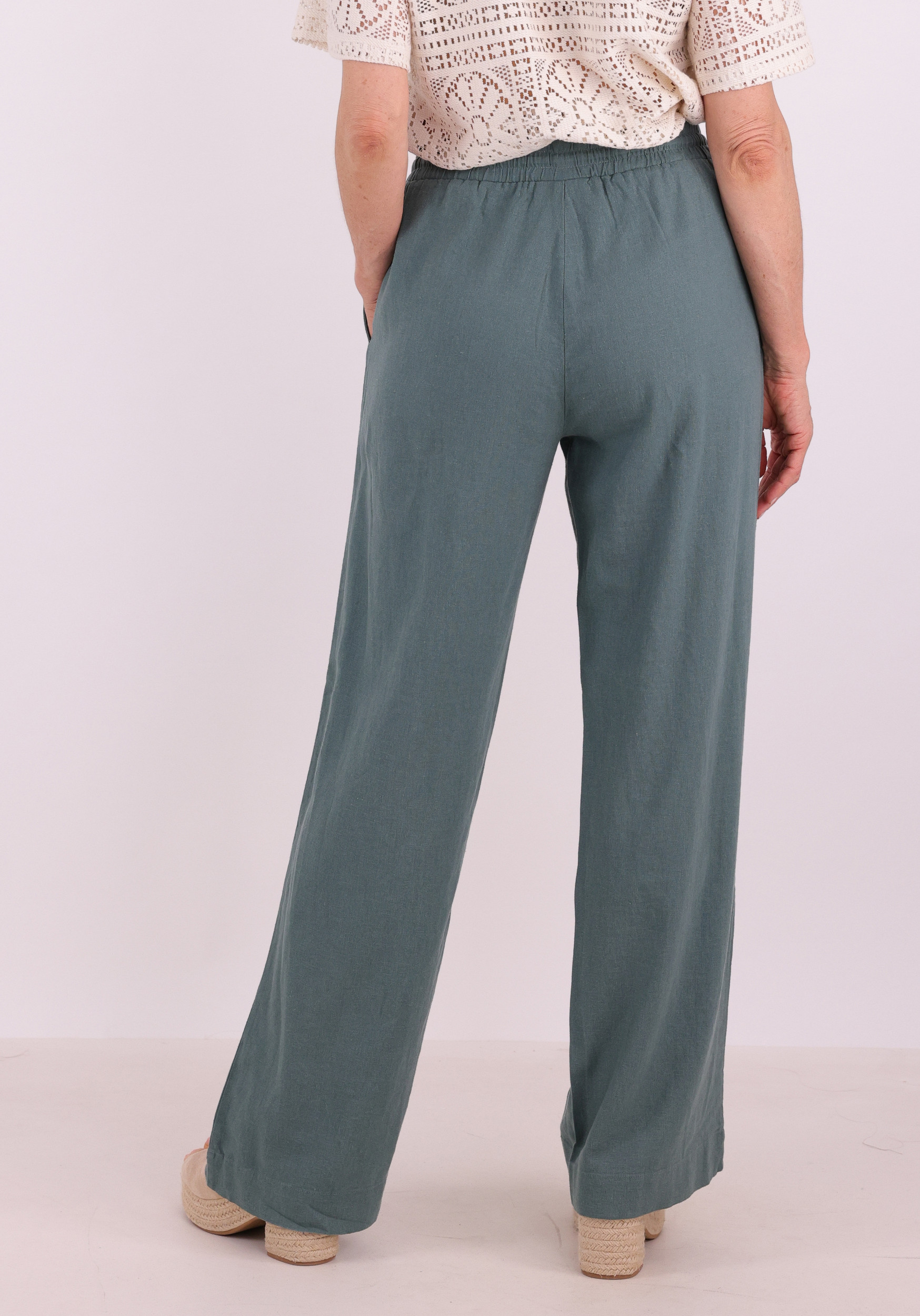 FREE|QUENT Broek Lava 127405 Donker groen