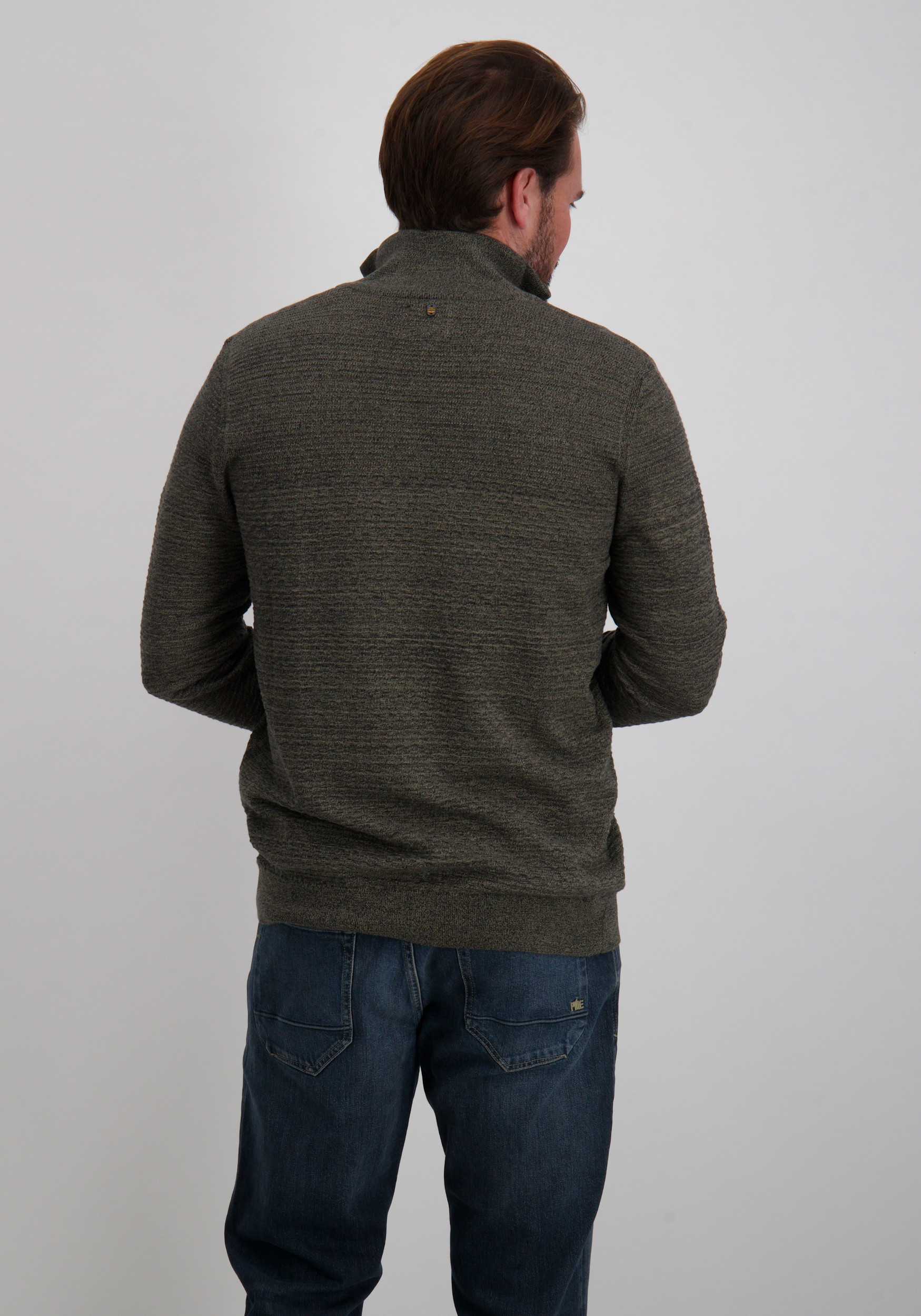 PME Legend Trui PKW2510301 Midden groen