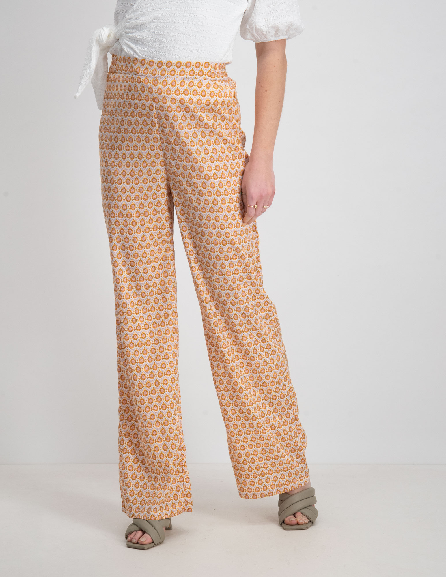 Lofty Manner Broek met all-over print Jesmin Multi