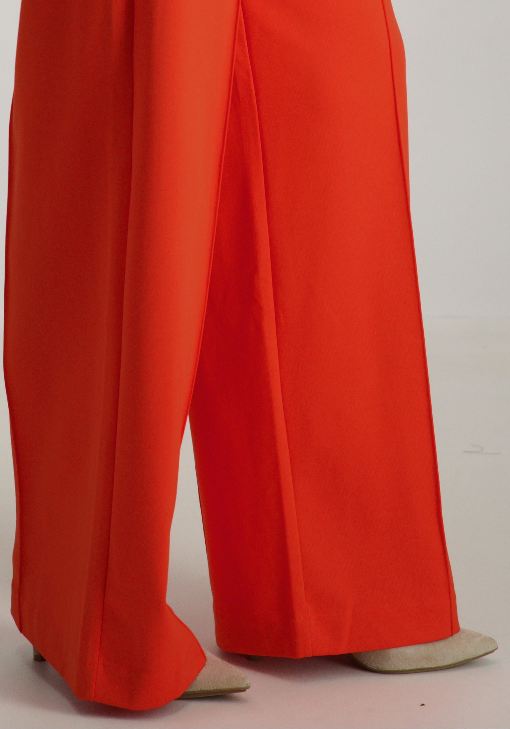 Ichi Ichi kate broek 20116768 LONG Oranje