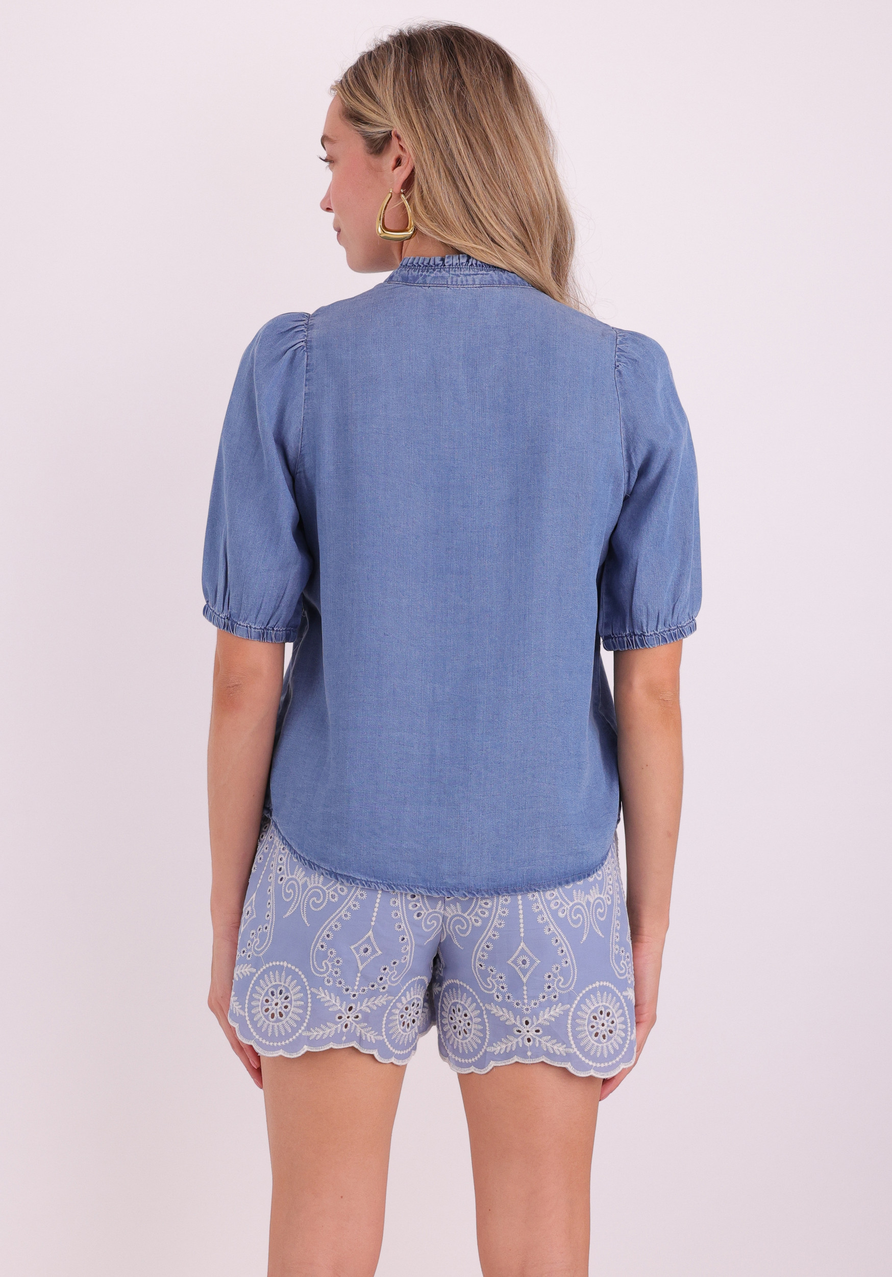 ONLY Blouse Charis 15364008 Blauw